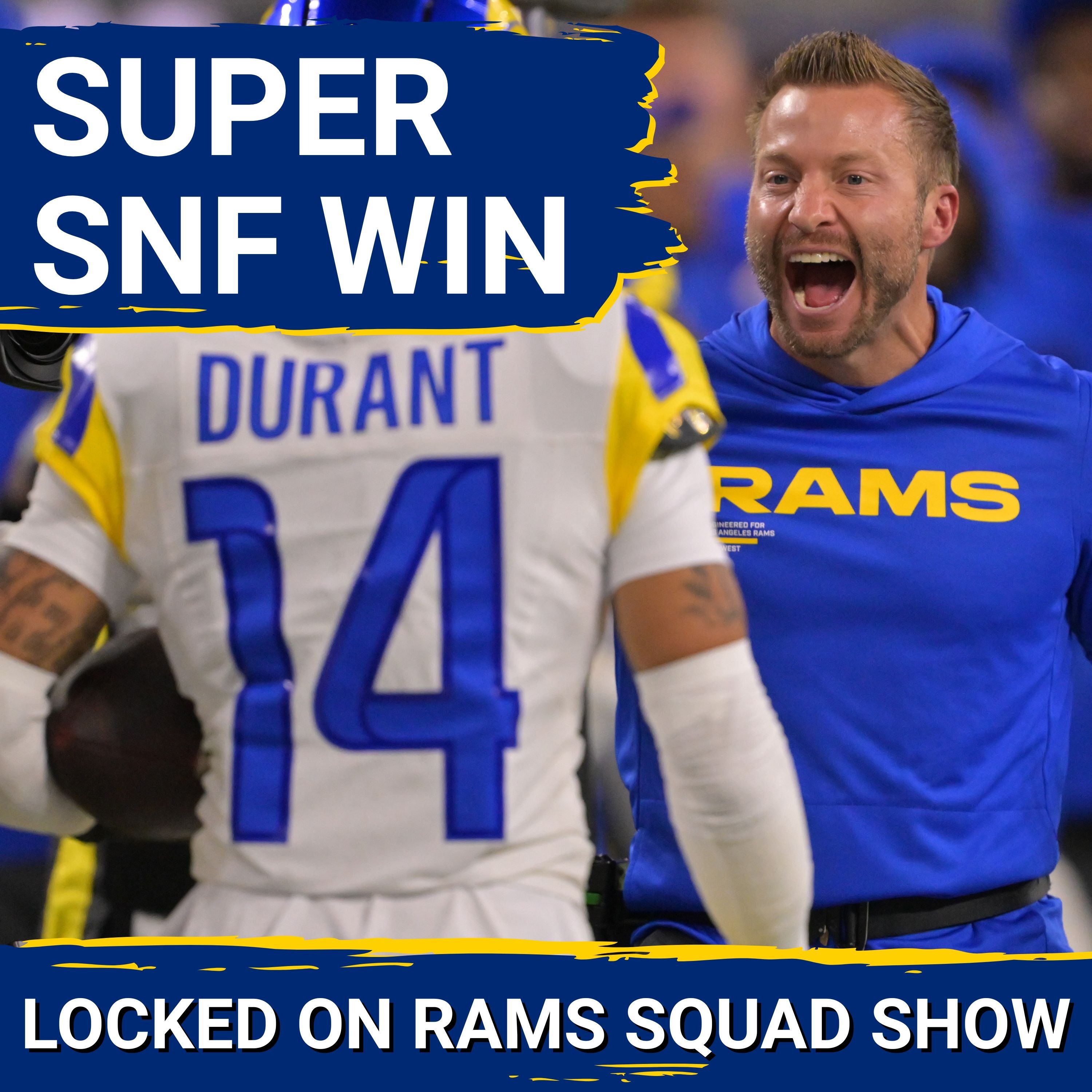 RAMS SQUAD SHOW: Recapping DOMINANT win over the Bucs + Brockers talks Aaron Donald SNF Celebration