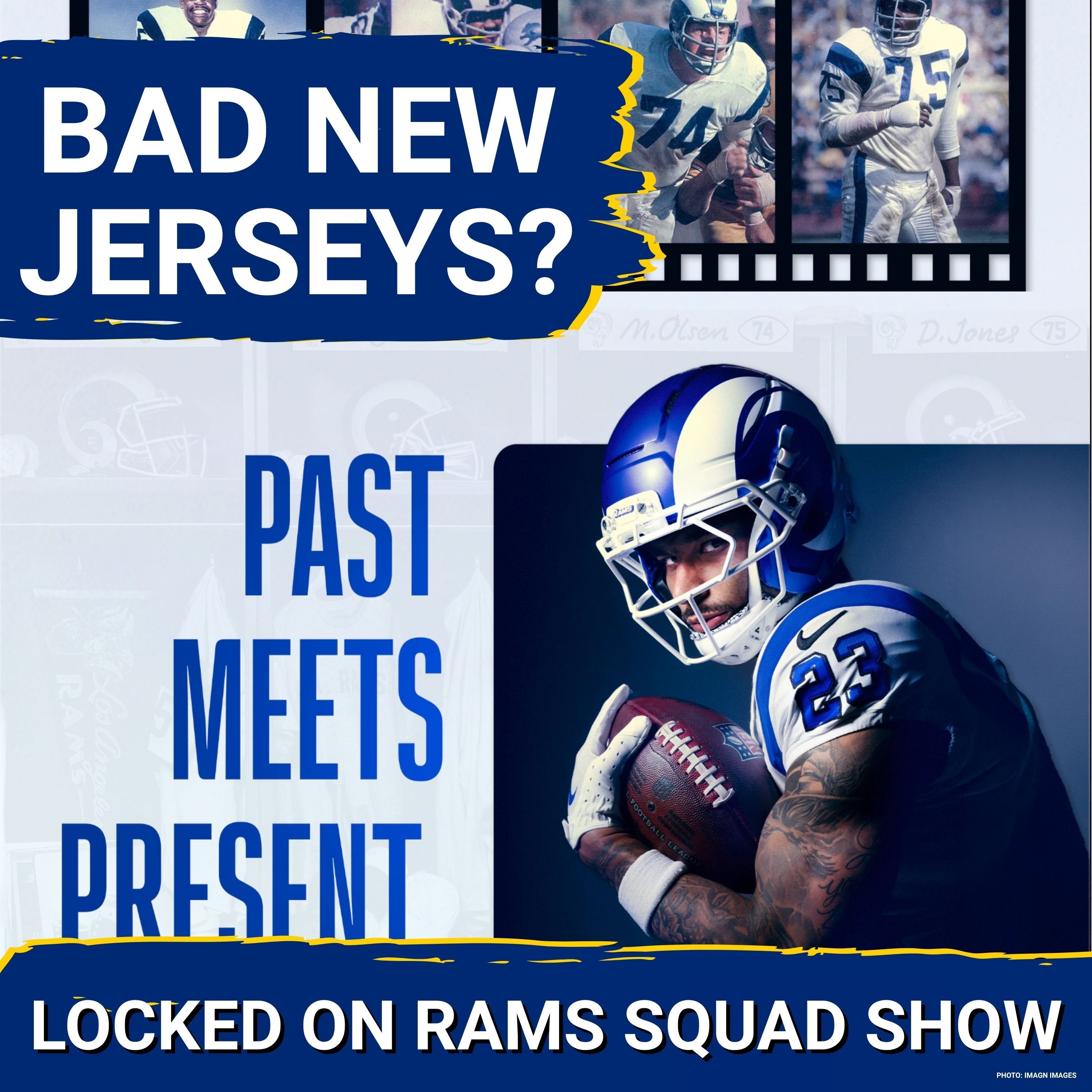 RAMS SQUAD SHOW: New Jerseys are MID? Ty Simpson SIGNS as Training Camp Begins, Roster LAST in what?