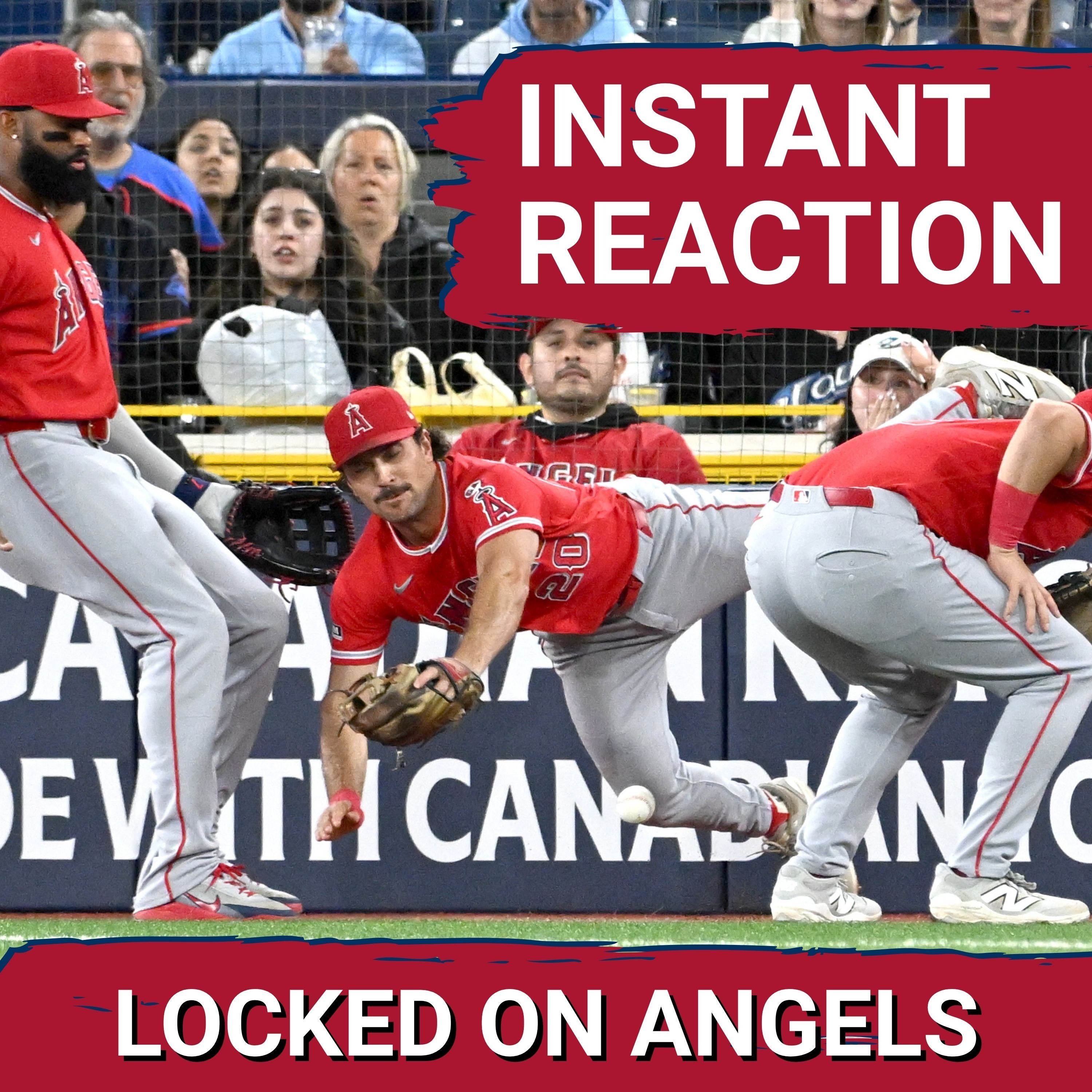 ANGELS POSTCAST: Halos SHUT OUT with 11 Ks, WASTE strong bullpen game in 2-0 loss to Blue Jays