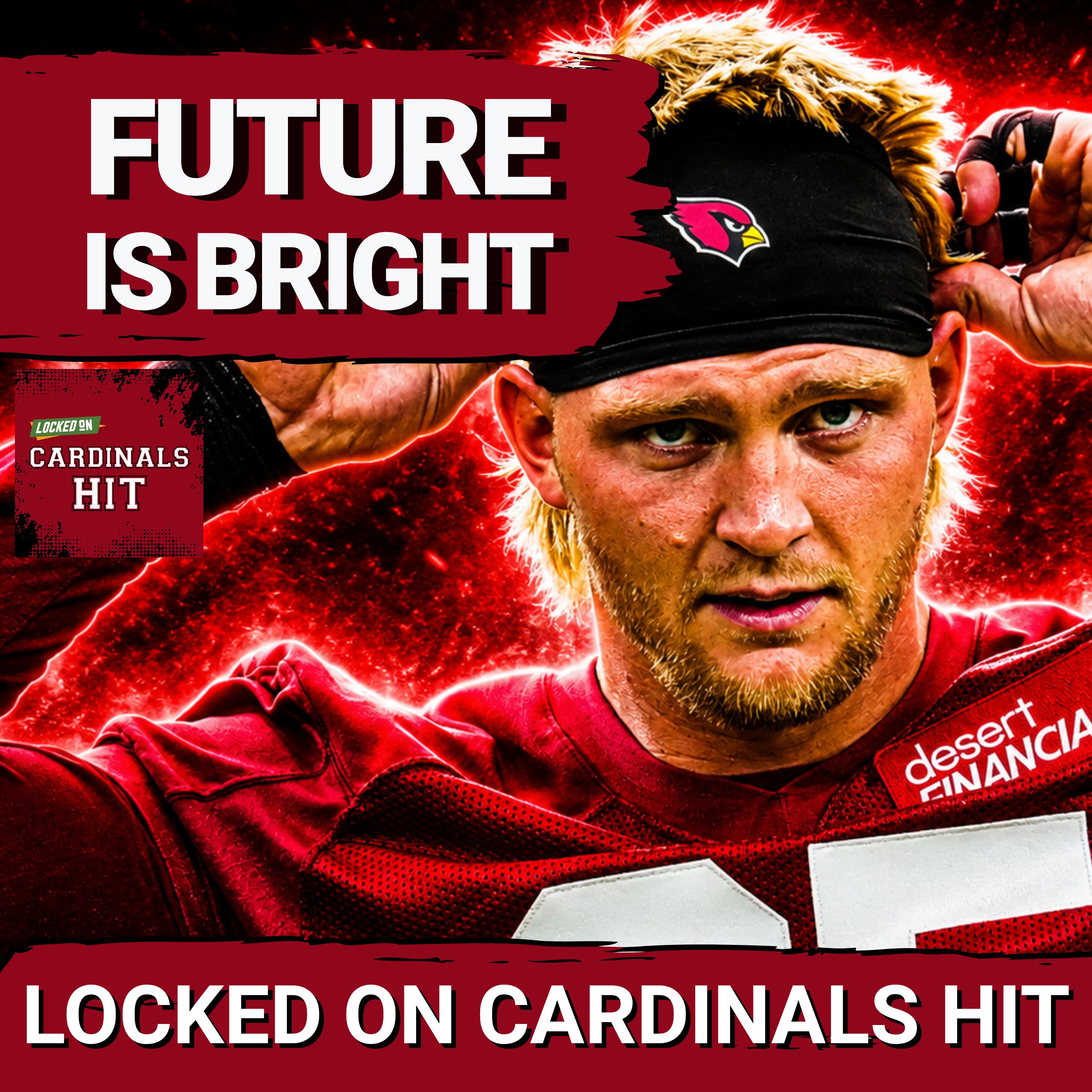 RISING: Mike LaFleur, Trey McBride, and the Arizona Cardinals' OFFENSIVE EDGE Uncovered episode artwork