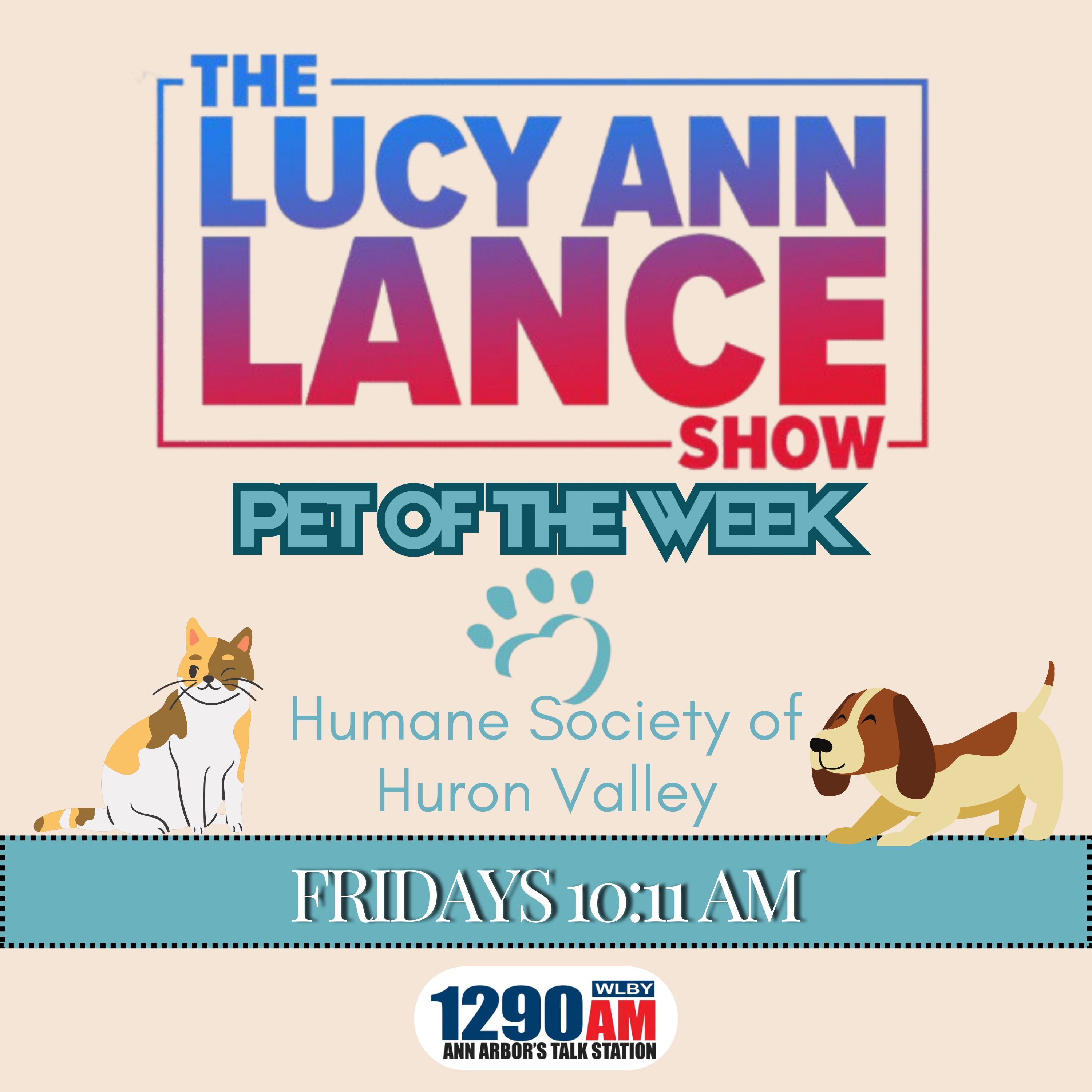 Dean Erskine and Wendy Welch ~ Pet of the Week - HSHV