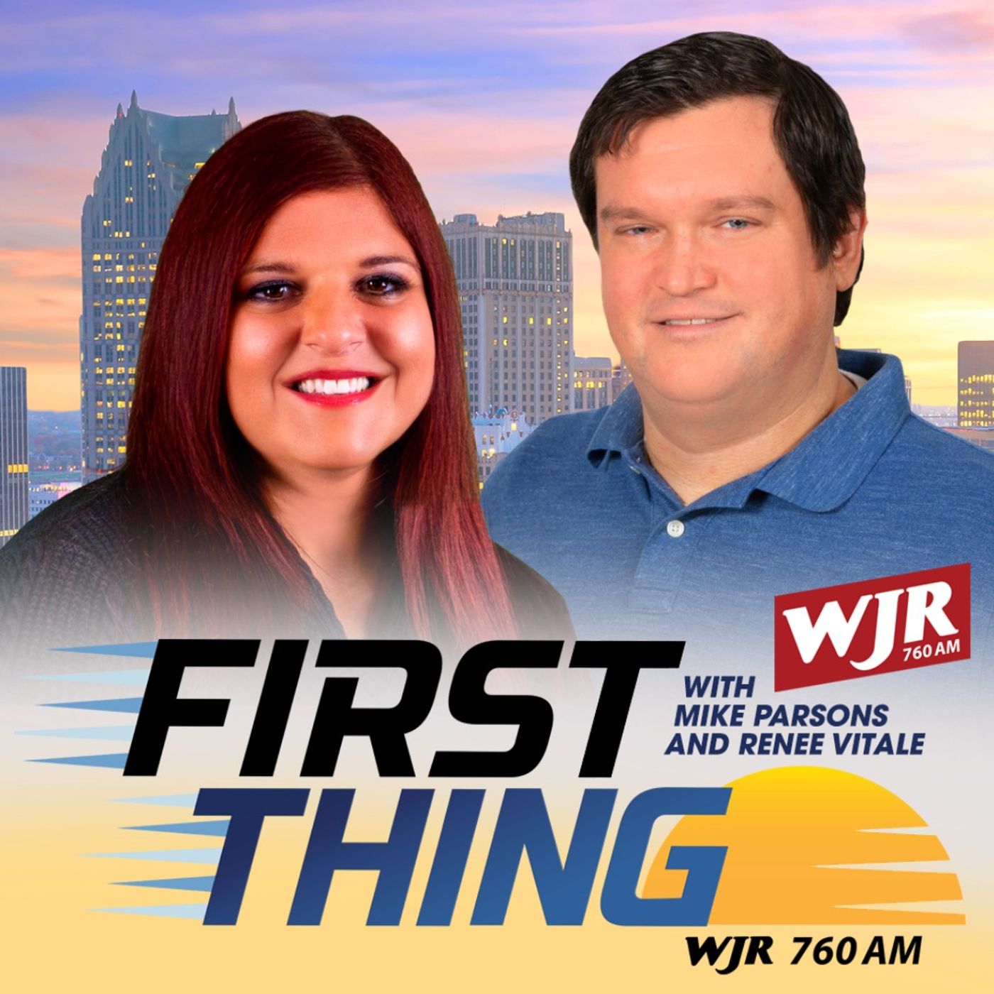 First Thing with Mike Parsons and Renee Vitale ~ March 20, 2025 episode artwork