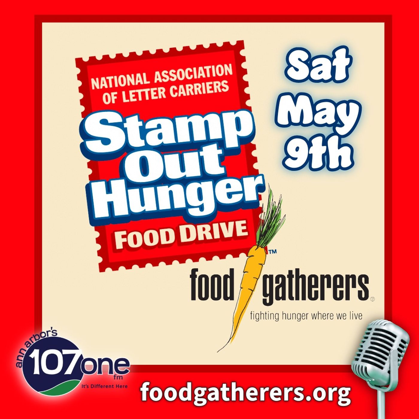 a2VV: Food Gatherers - Stamp Out Hunger 5/7/26 episode artwork