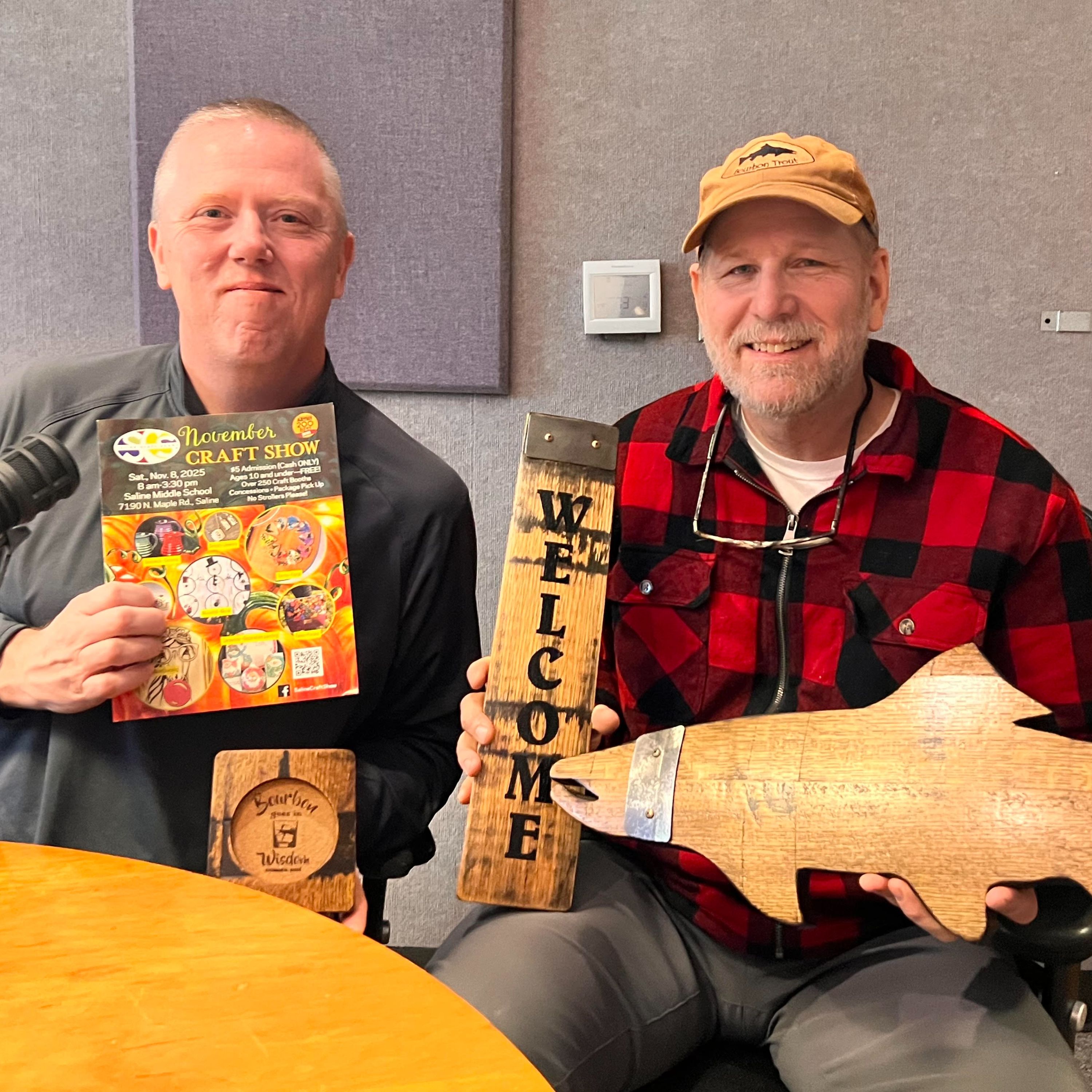 102925 ~ Saline Craft Show - Brian Puffer and Chris Galicki