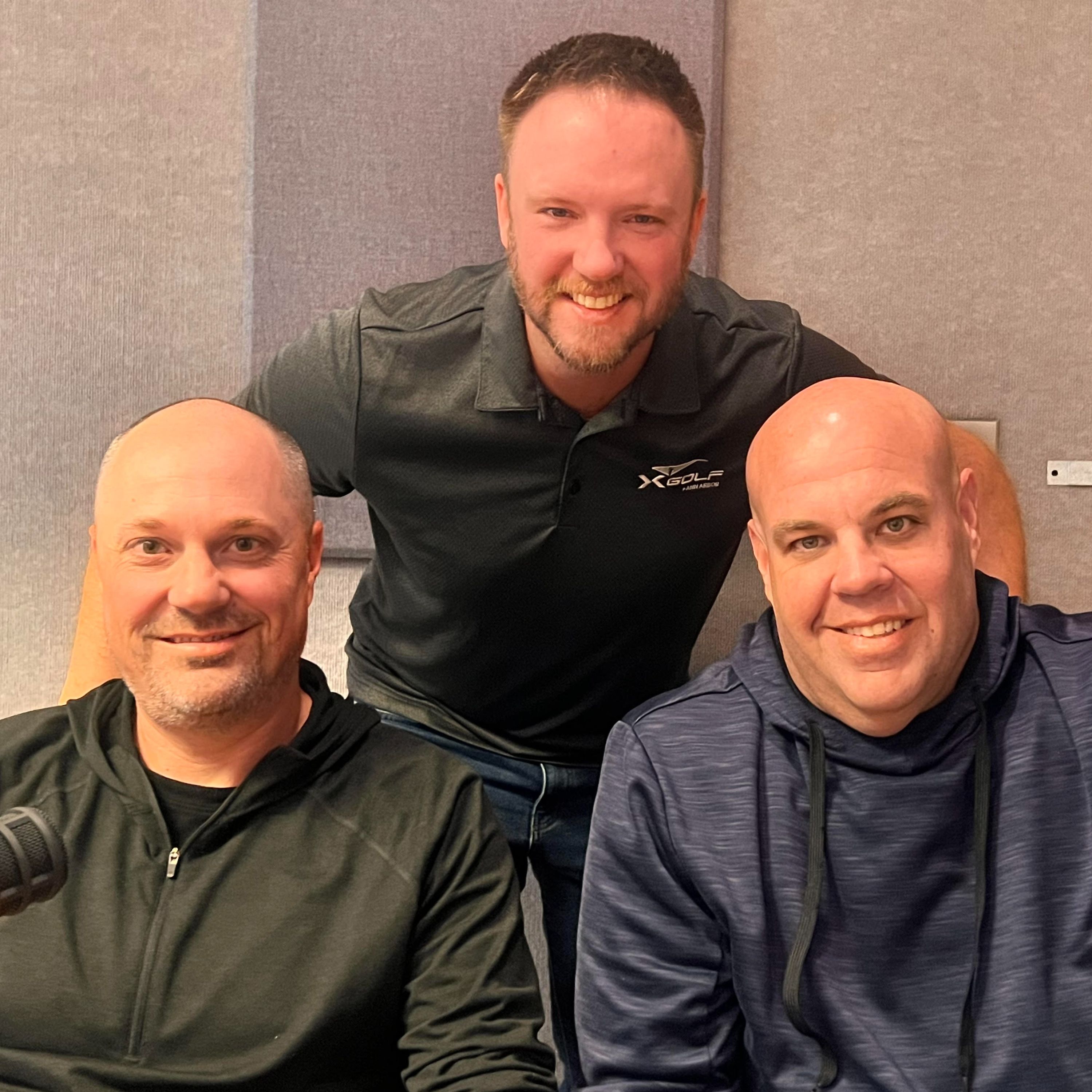 110325 ~ New Owners at XGolf Ann Arbor - Brian Eady, Mike Trosien and Nick Kouba