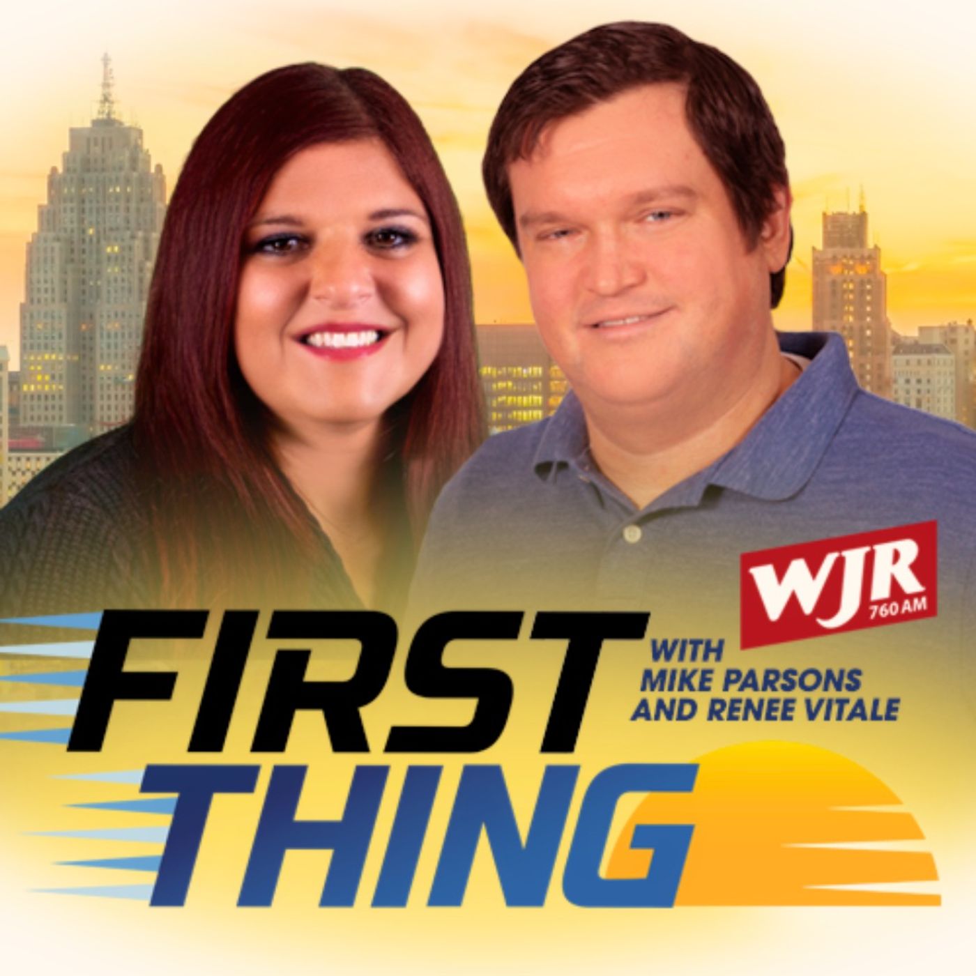 First Thing with Mike Parsons and Renee Vitale ~ Dec. 20, 2023 episode artwork