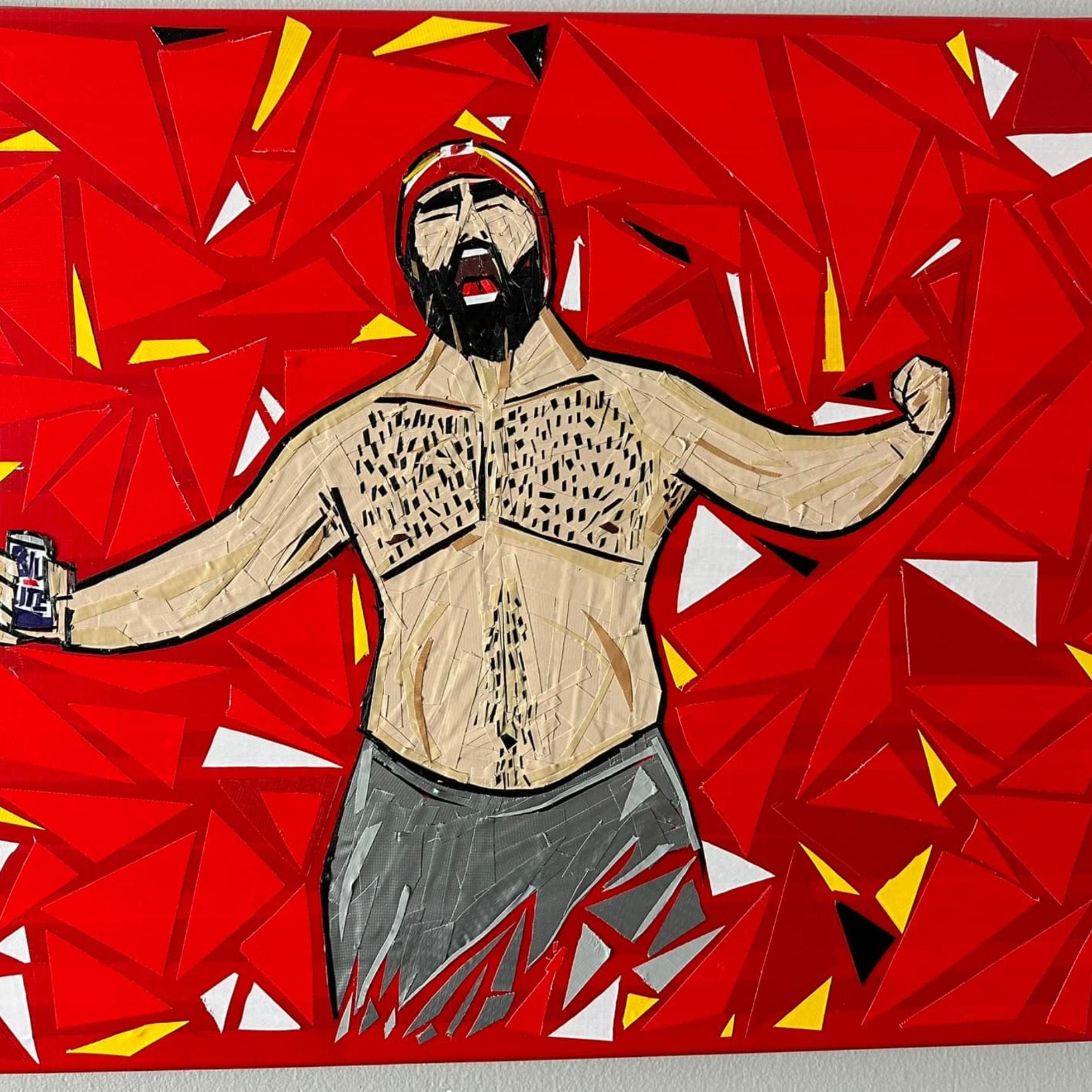 Jason Kelce Reaches Out to Local Artist About Duct Tape Portrait episode artwork