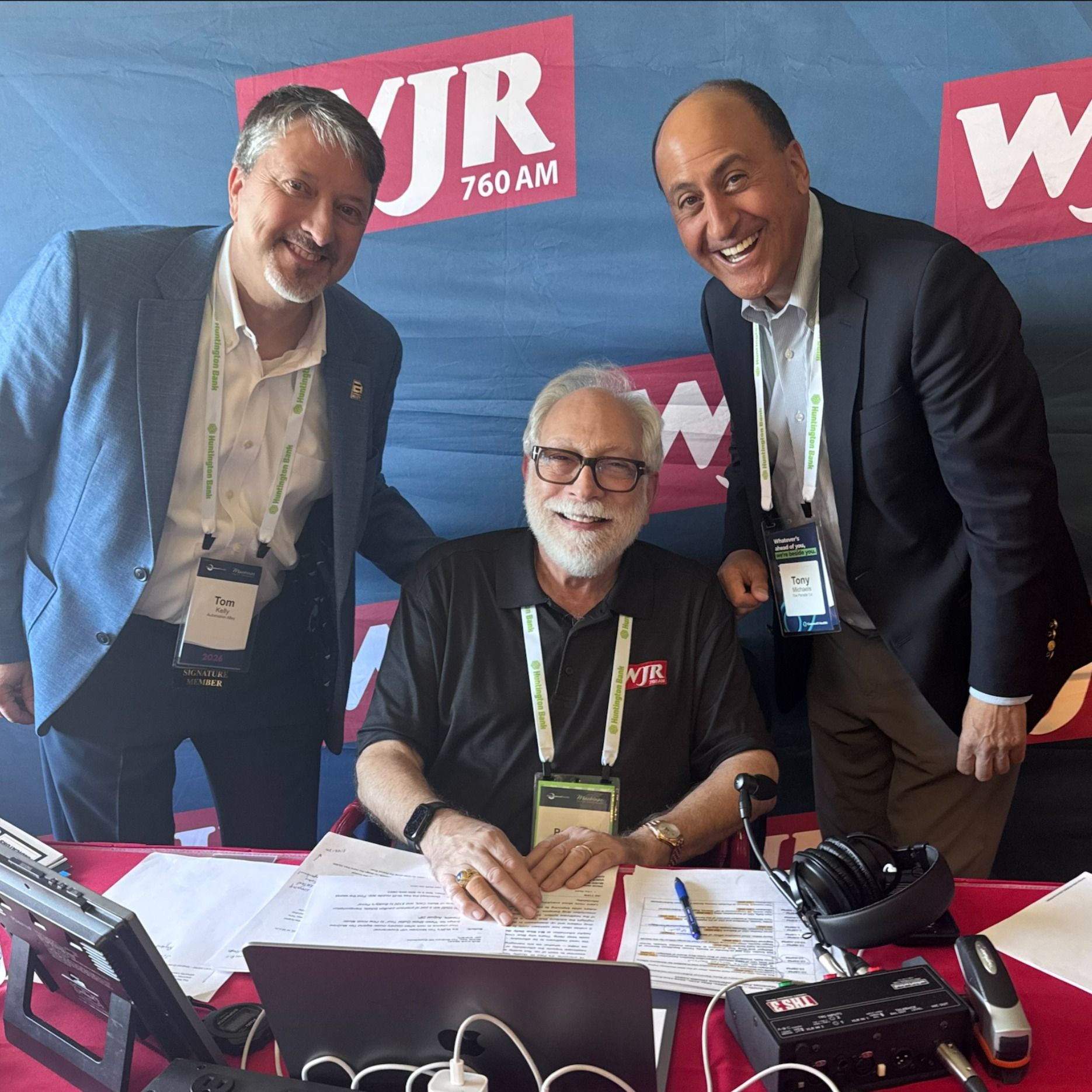 Tom Kelly, CEO of Automation Alley  and Tony Michaels, President and CEO of the Parade Company