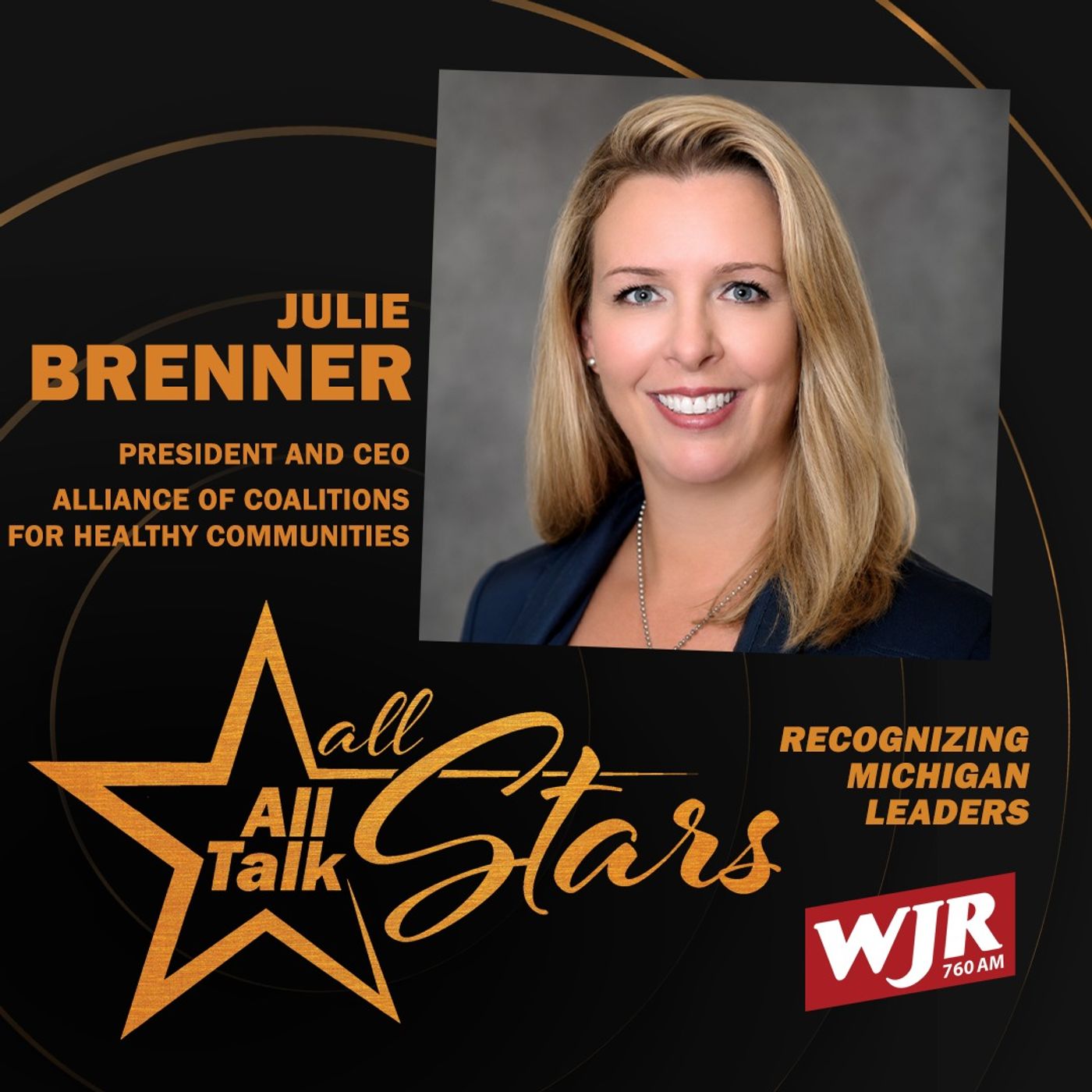 All Talk All Stars: Julie Brenner episode artwork