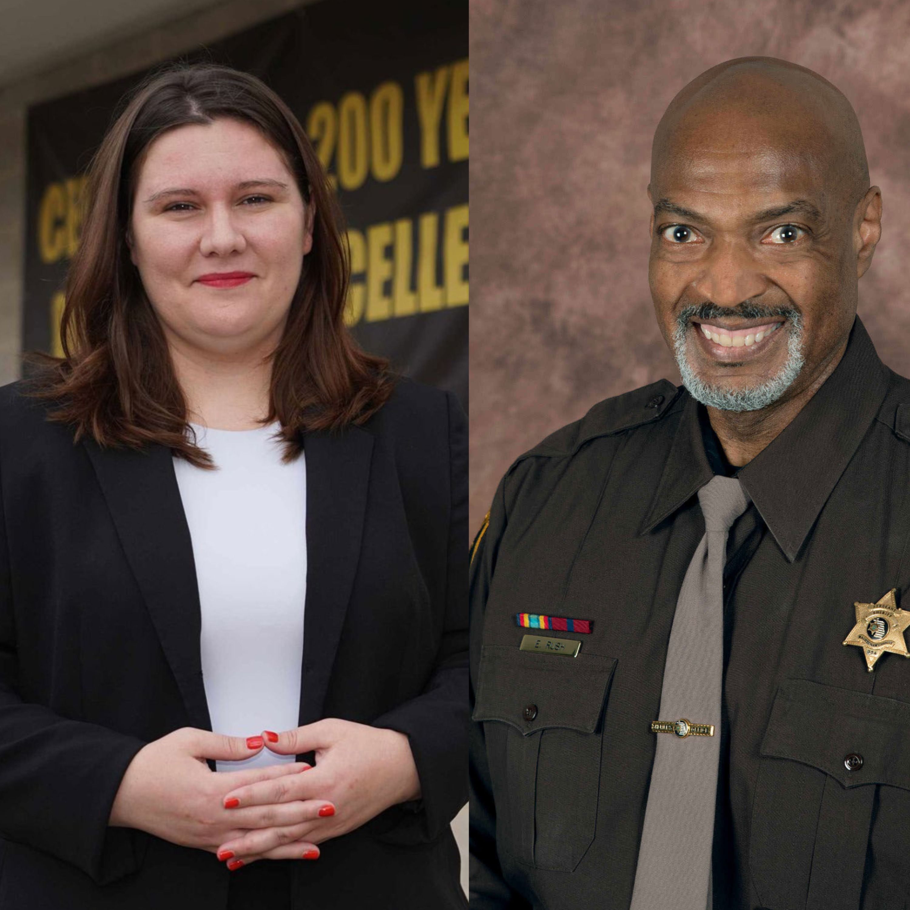 Dan Chlebos, Sheriff Alyshia Dyer and Eugene Rush ~ First 100 Days - Beyond The Courtroom