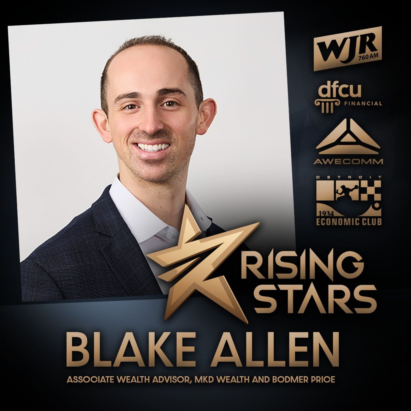 JR Afternoon Rising Stars with MKD Wealth and Bodmer Price's Blake Allen! episode artwork