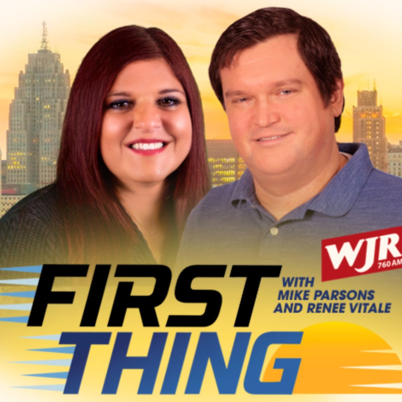 First Thing with Mike Parsons and Renee Vitale ~ November 9, 2023 episode artwork