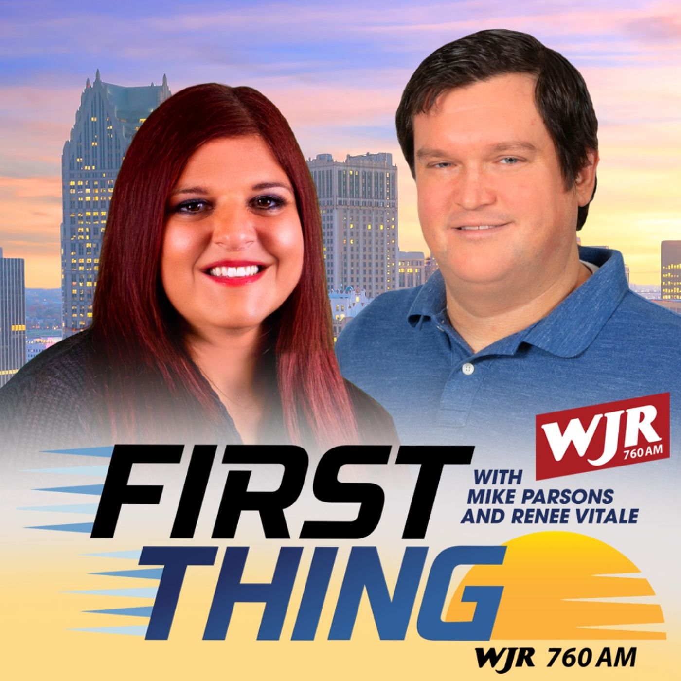 First Thing with Mike Parsons and Renee Vitale ~ April 24, 2025 episode artwork