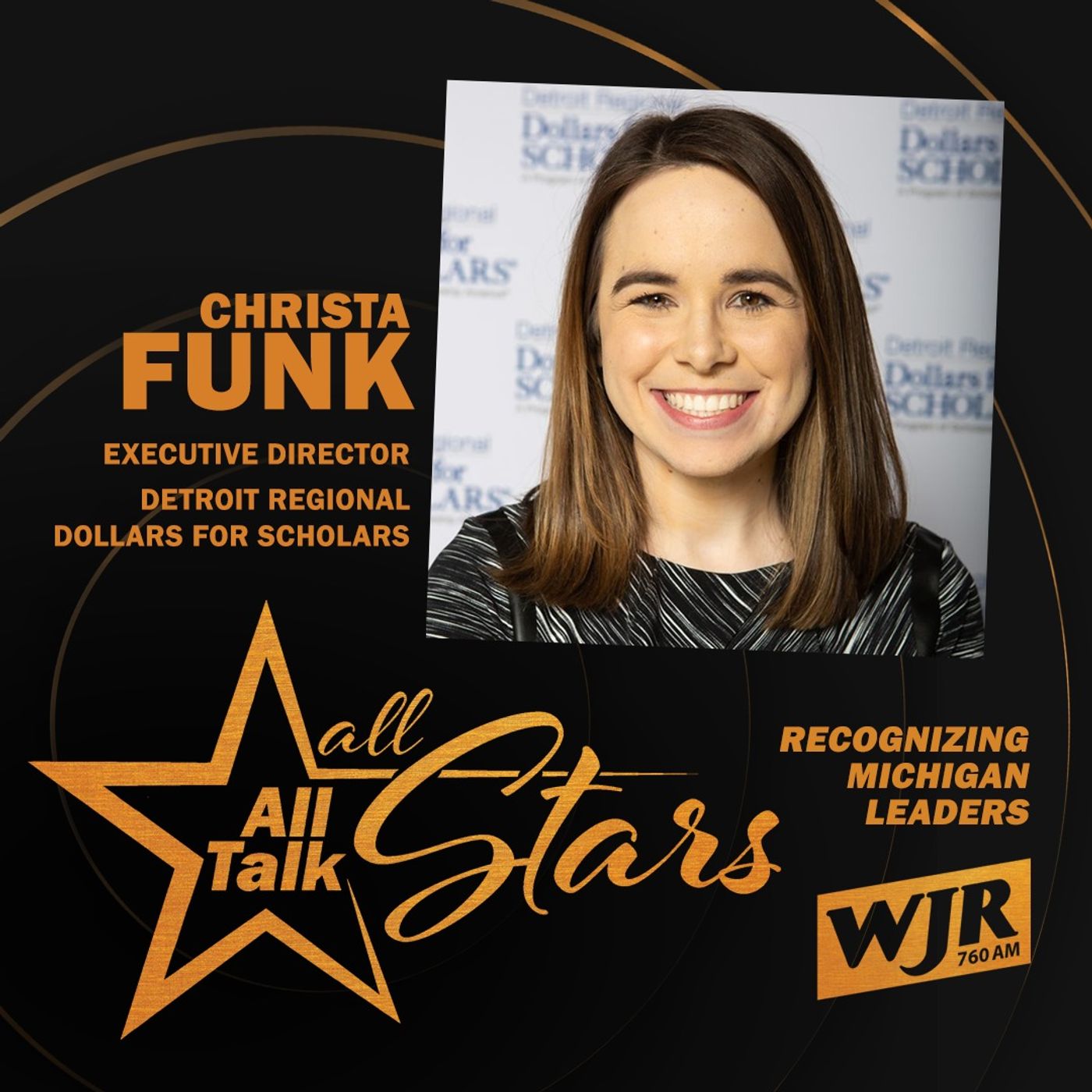 All Talk All Star: Christa Funk episode artwork