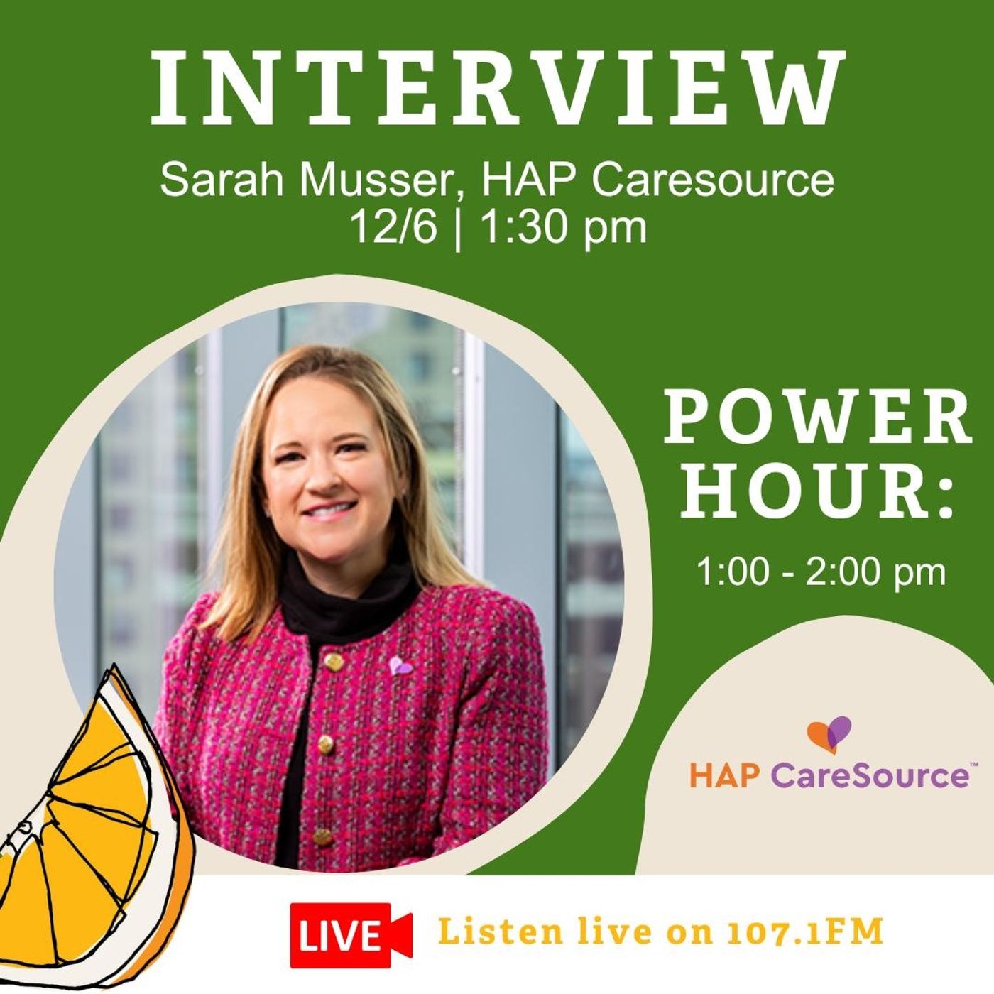 ROCKIN' FOR THE HUNGRY 2025 ~ Sarah Musser, Michigan Market President, HAP CareSource
