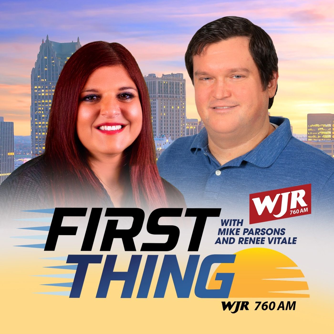 First Thing with Mike Parsons and Renee Vitale ~ December 2, 2024 episode artwork