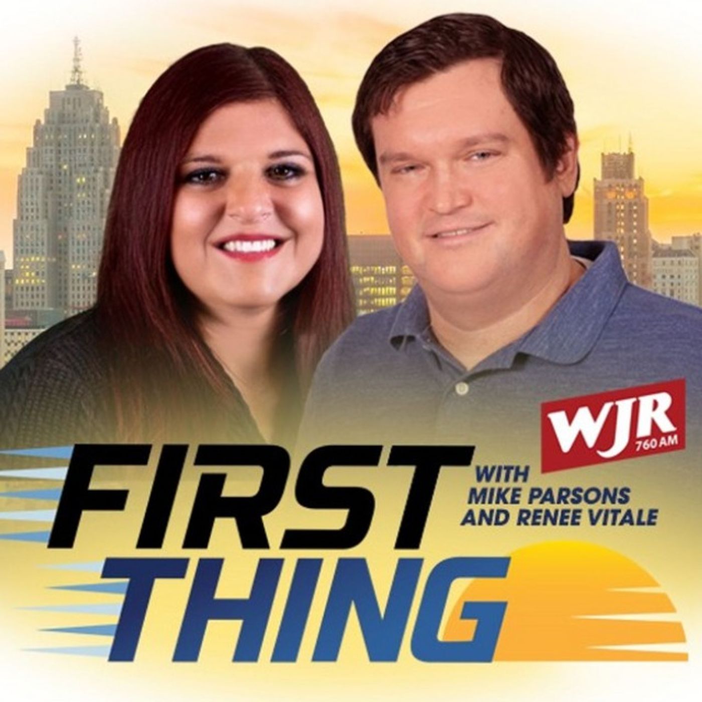 First Thing with Mike Parsons and Renee Vitale ~ Jan. 19, 2024 episode artwork