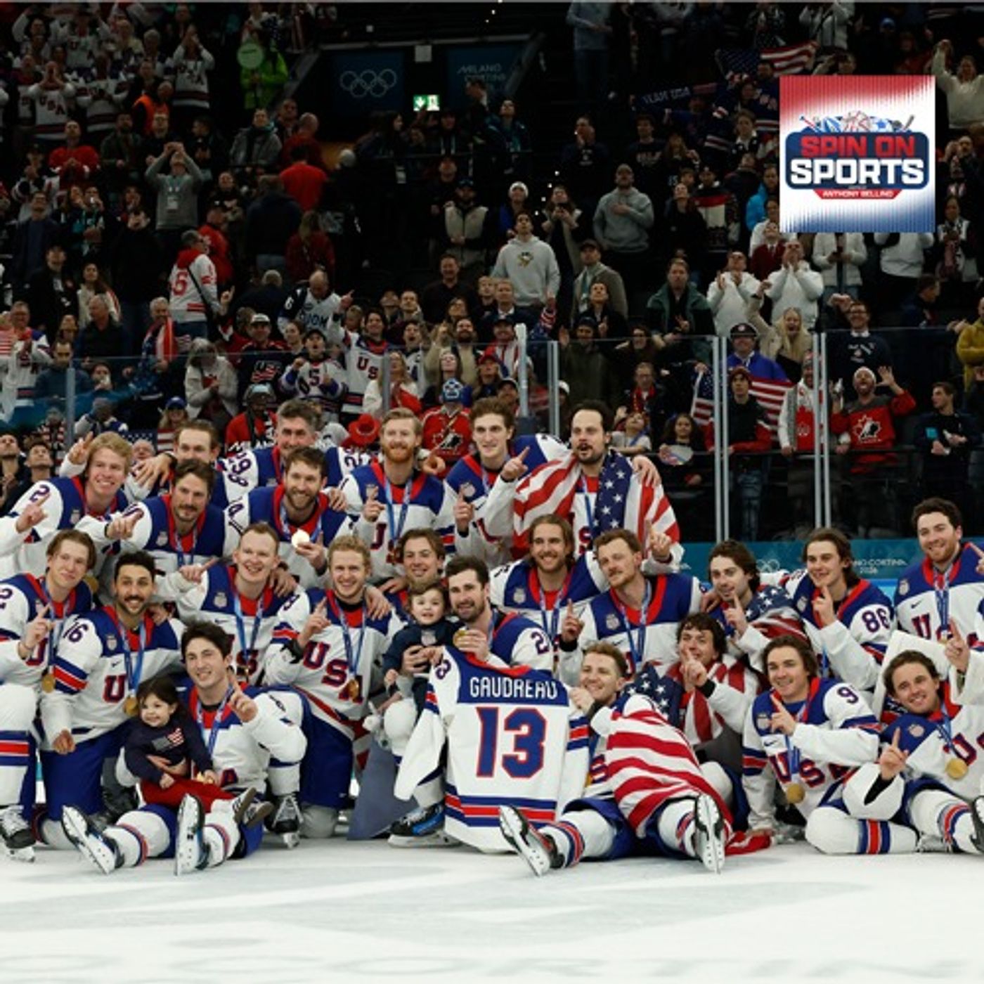 Spin On Sports ~ Hour Three ~ More On Team USA (Gaudreau, Larkin, Gold), Pistons Beat The Bulls