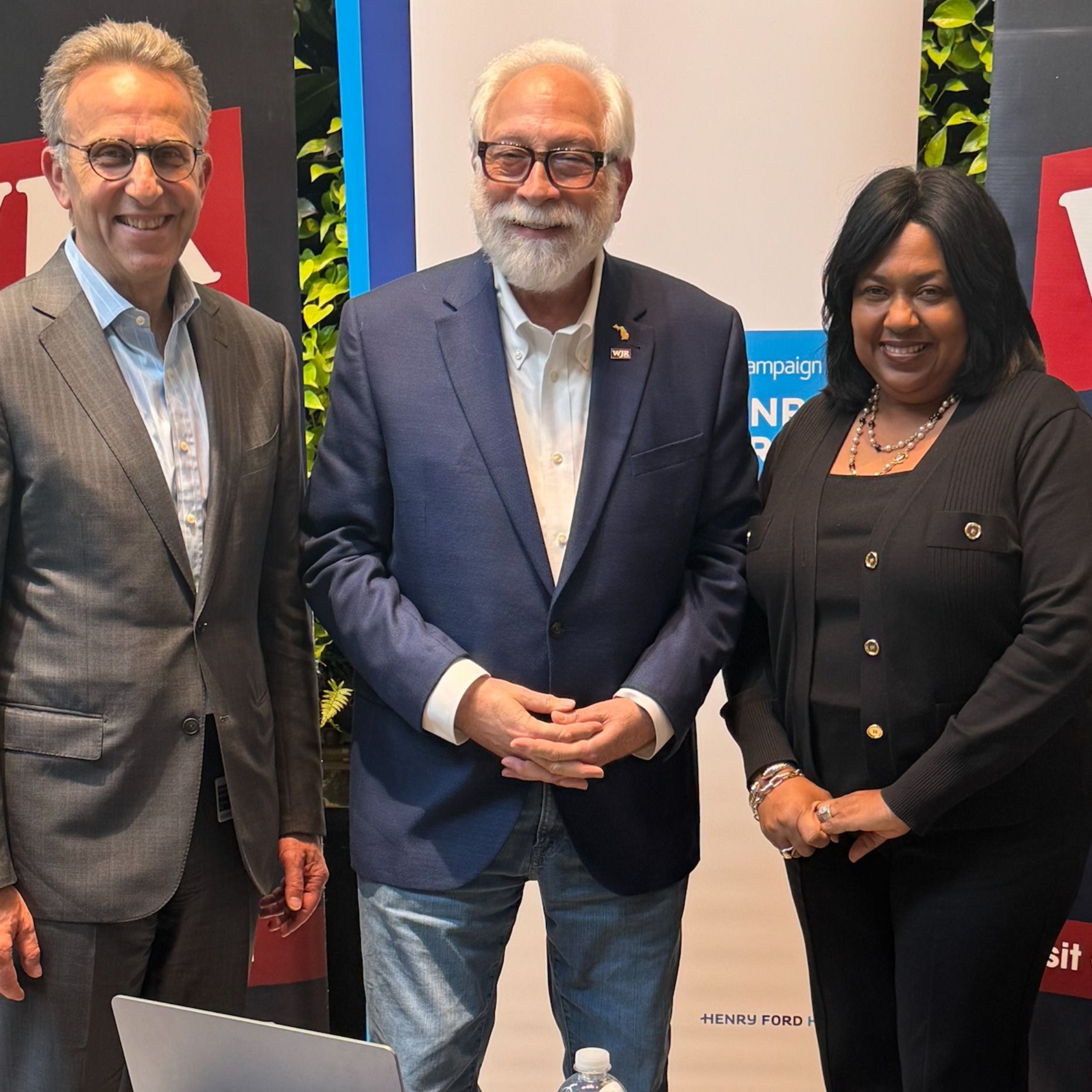 Adnan Munkarah and Denise Brooks Williams