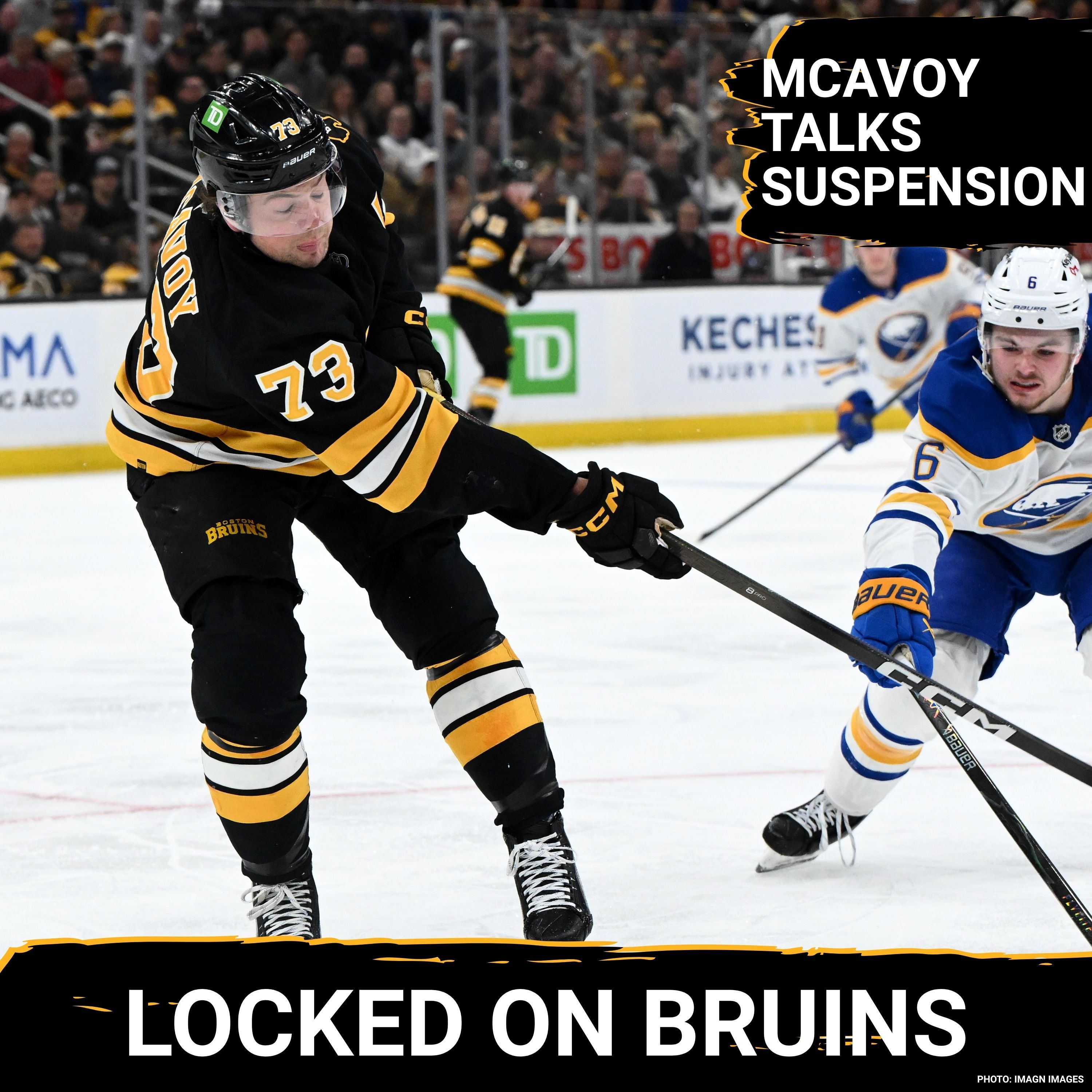 McAvoy's Suspension Mindset, Swayman's New Backup, & Hagens + 2 Bruins Prospects to Watch in Buffalo episode artwork
