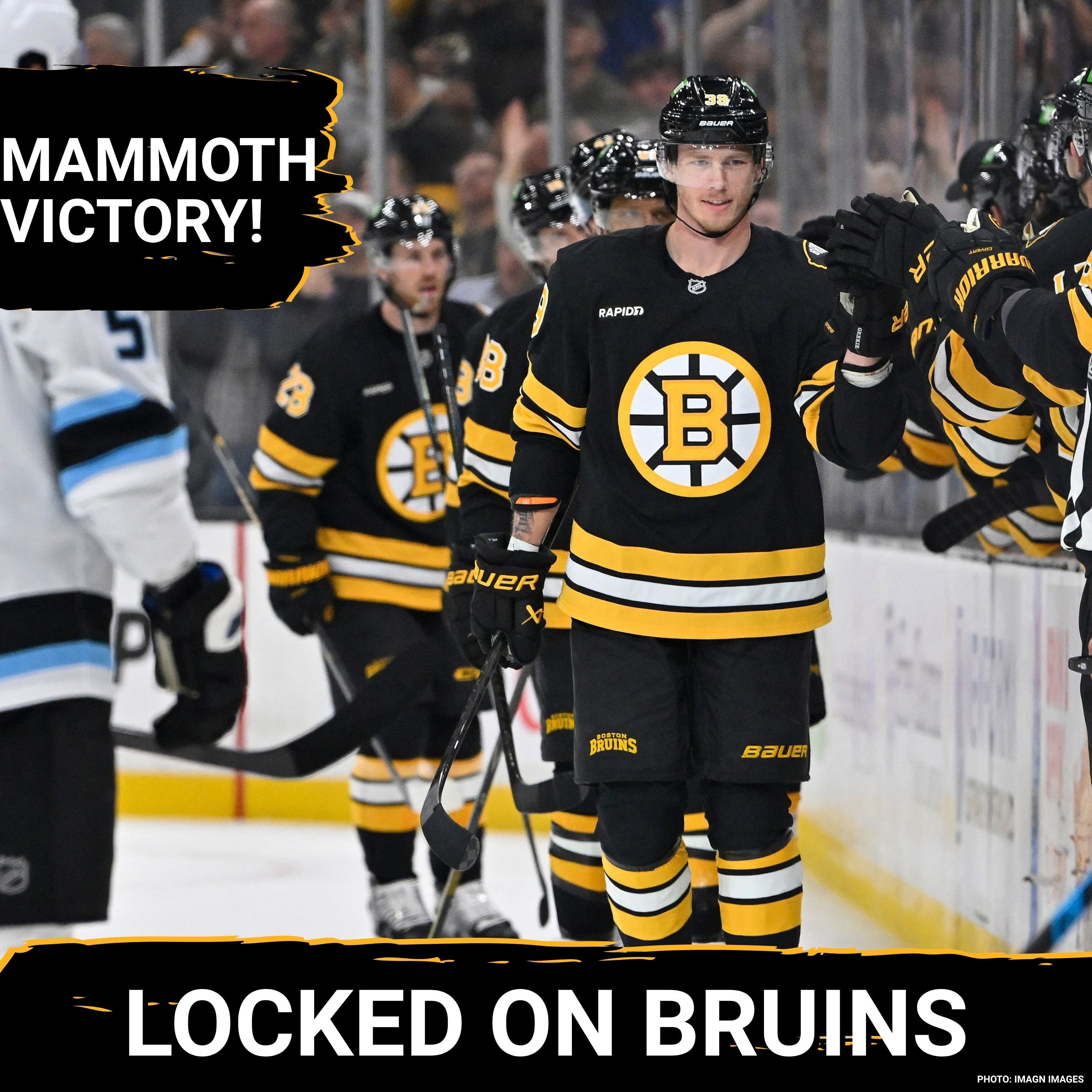 Bruins Dominate Mammoth: Pastrnak Erupts, Swayman Shines + Edvinsson Report