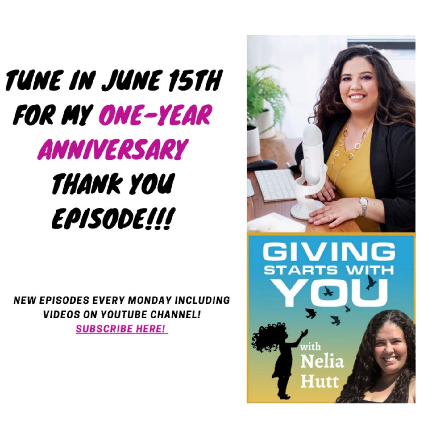 GIVING STARTS WITH YOU