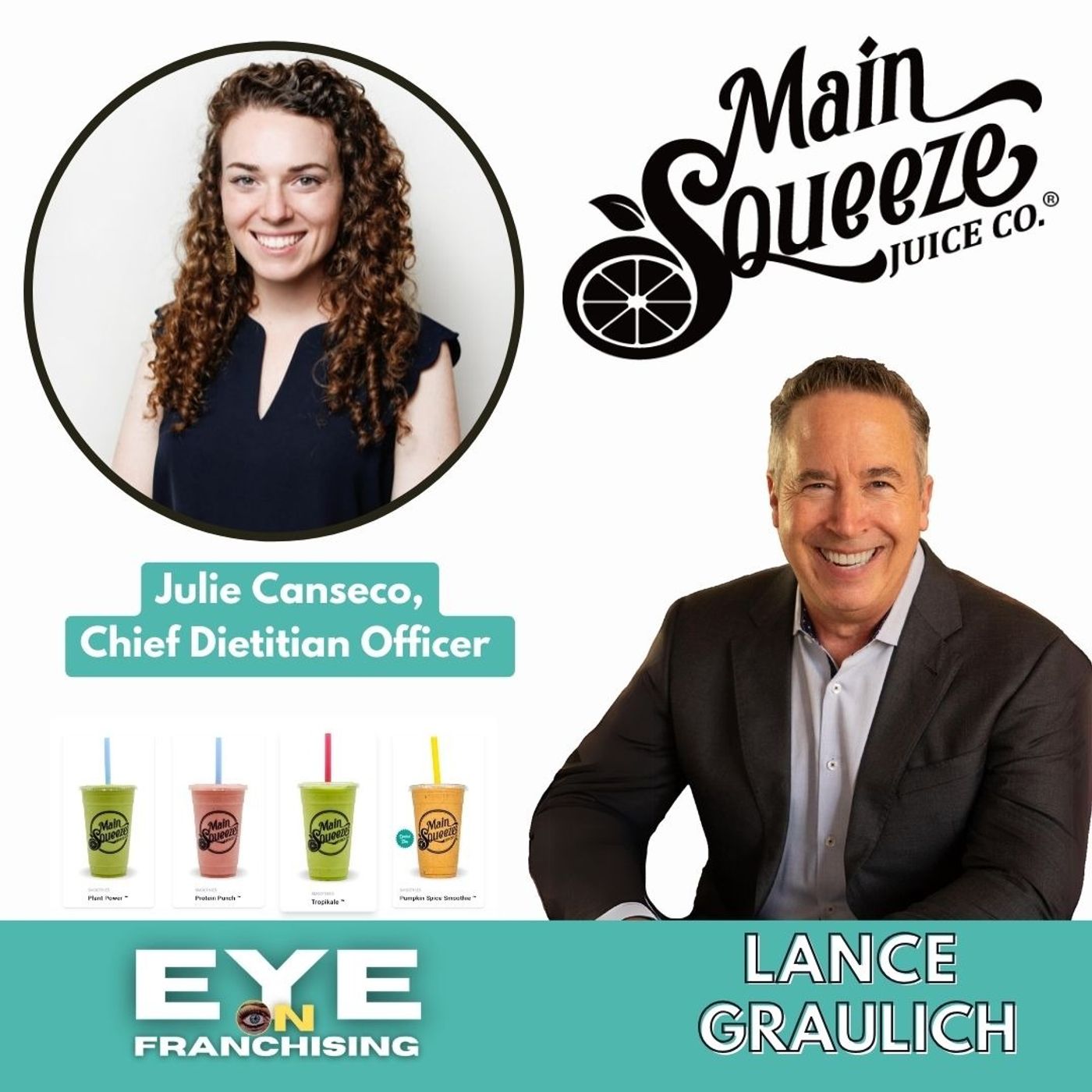 COO to CDO: Chief Dietitian Officer; Main Squeeze Juice Co. Announces Groundbreaking New Role