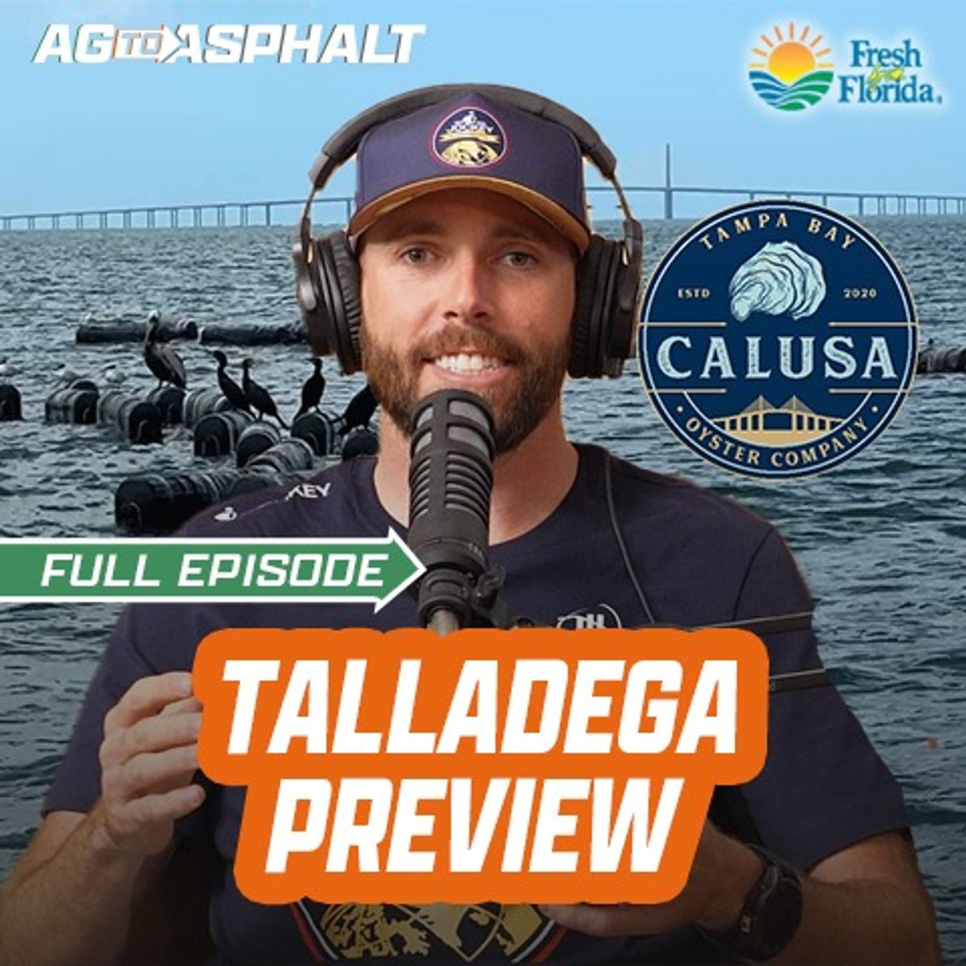Trackhouse “All Hands on Deck," Kansas Recap, Talladega Preview & Oyster Harvesting