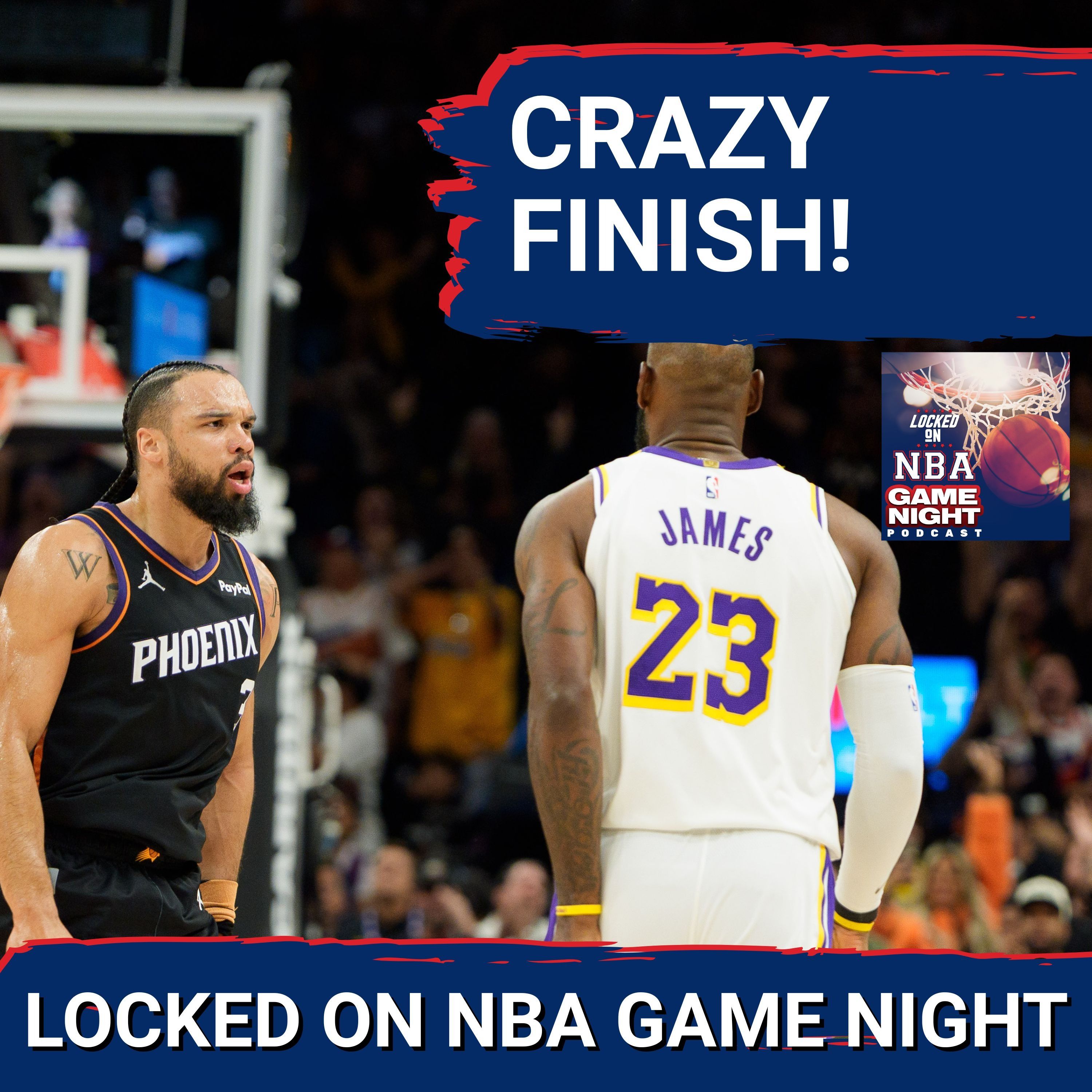 Game Night: CRAZY Finish As Lakers Beat Suns | Curry's 48 Points NOT ENOUGH For Golden State podcast