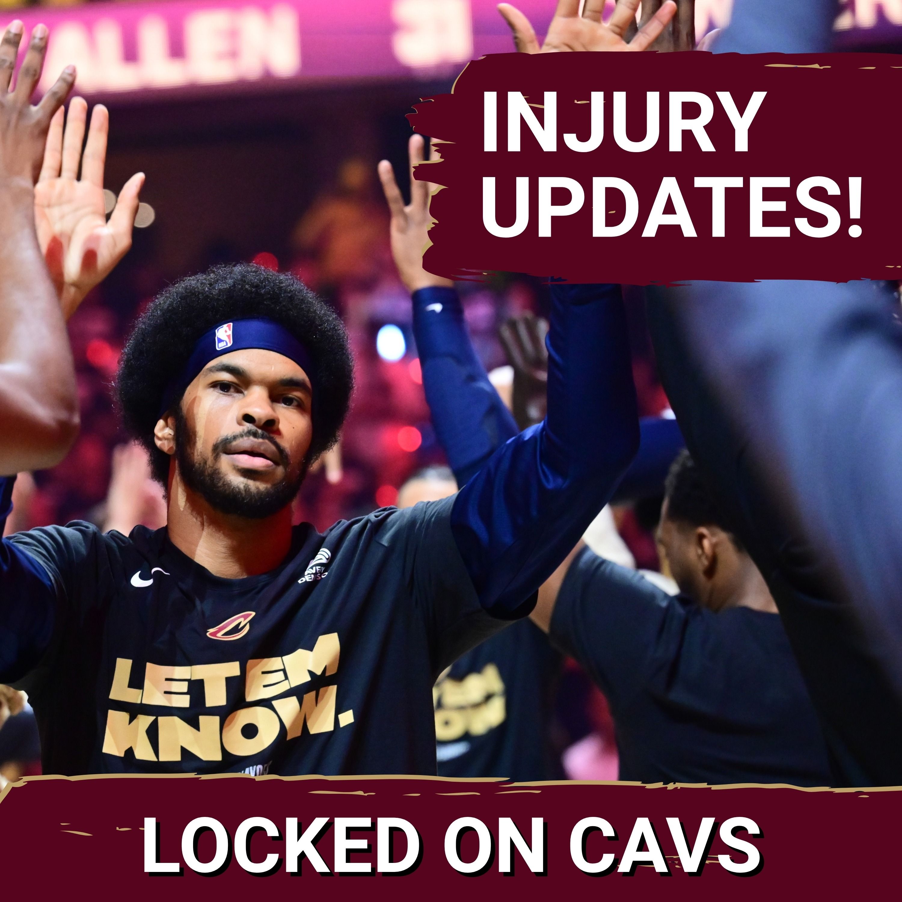 The Latest on the Injury to Jarrett Allen and Previewing the Cleveland Cavaliers Opener Against Philadelphia with Adam Aaronson episode artwork