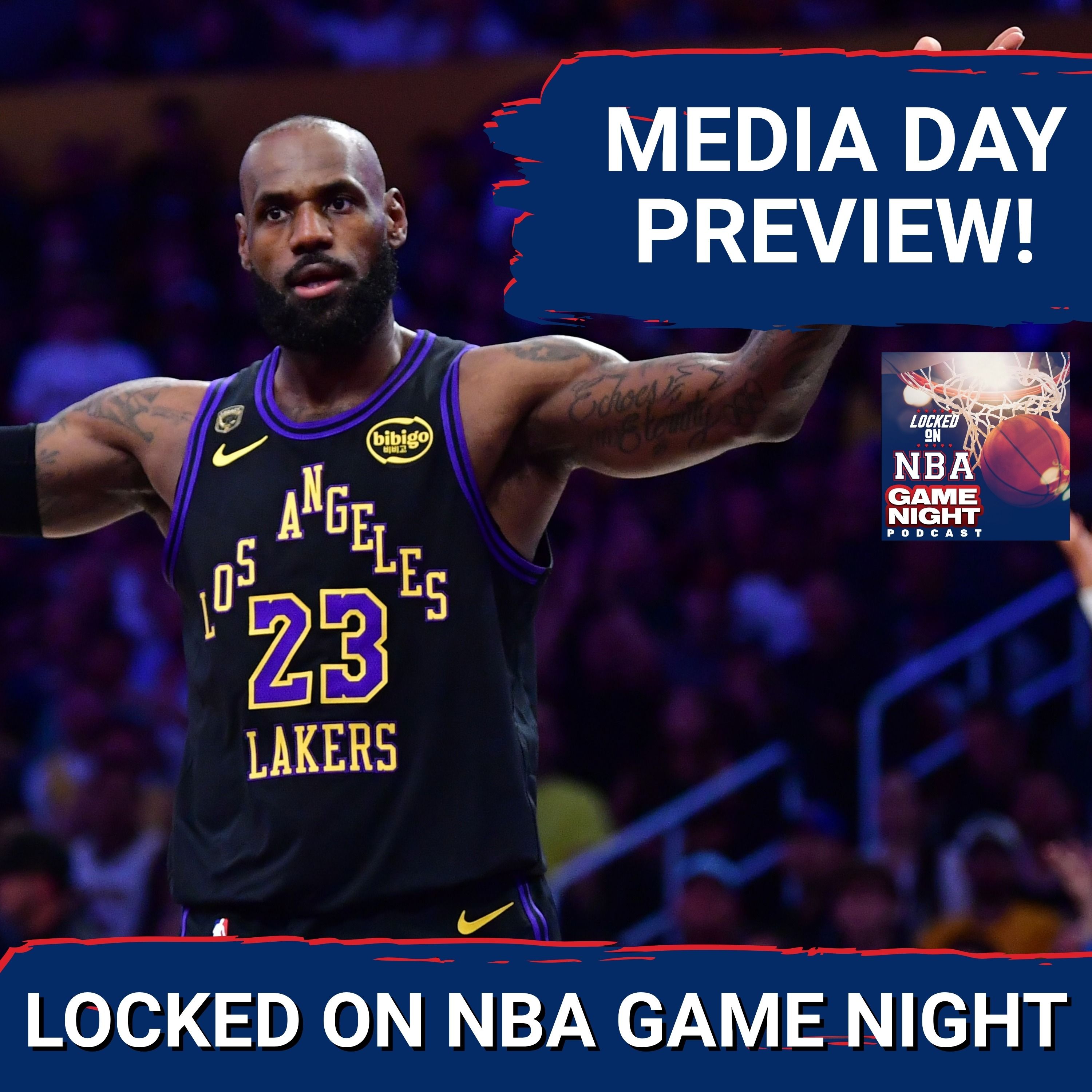 Game Night: NBA's BIGGEST Media Day Storylines! | Why Did LeBron Choose Philly? episode artwork
