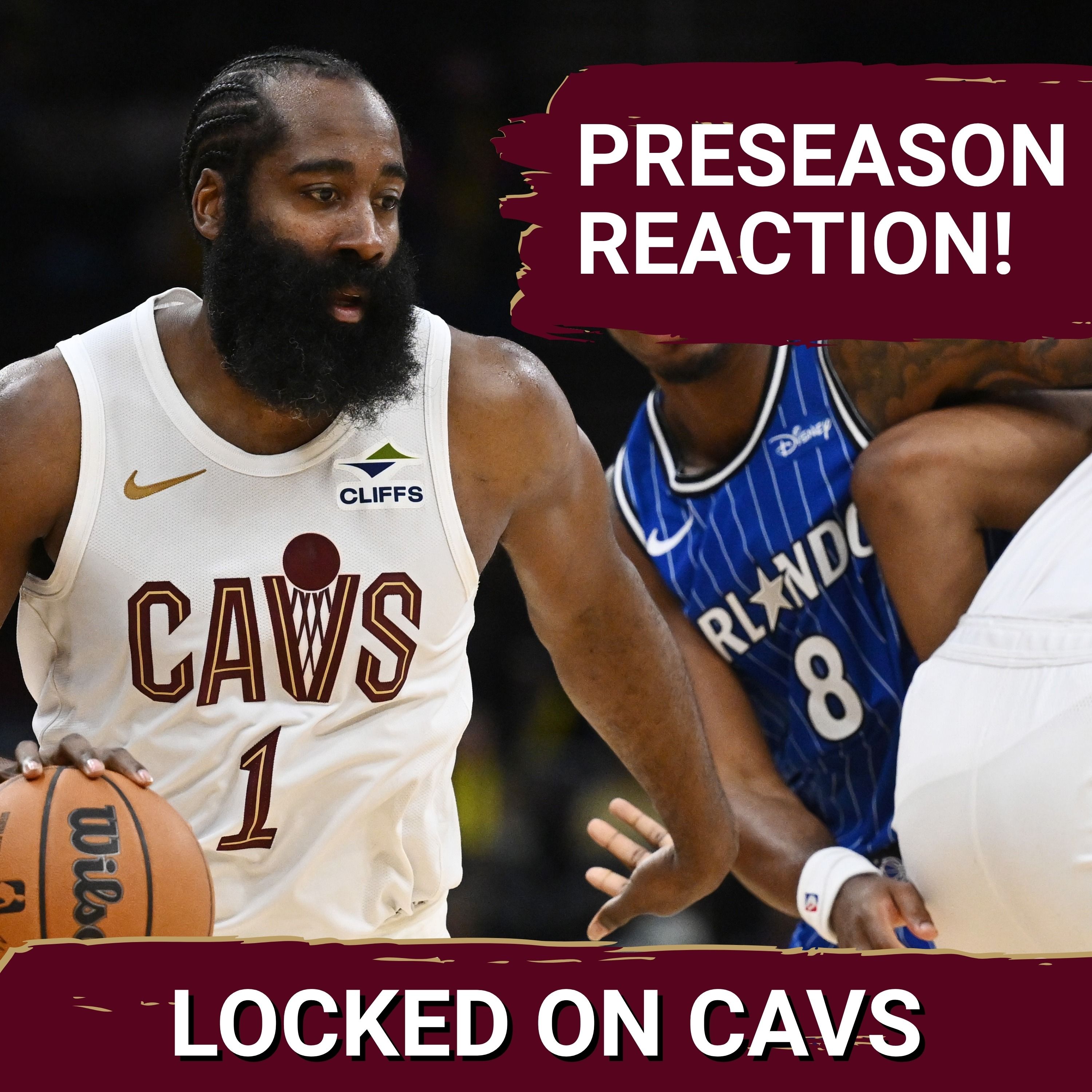 James Harden and Mario Hezonja Shine in Cleveland Cavaliers Preseason Win Over Orlando Magic episode artwork