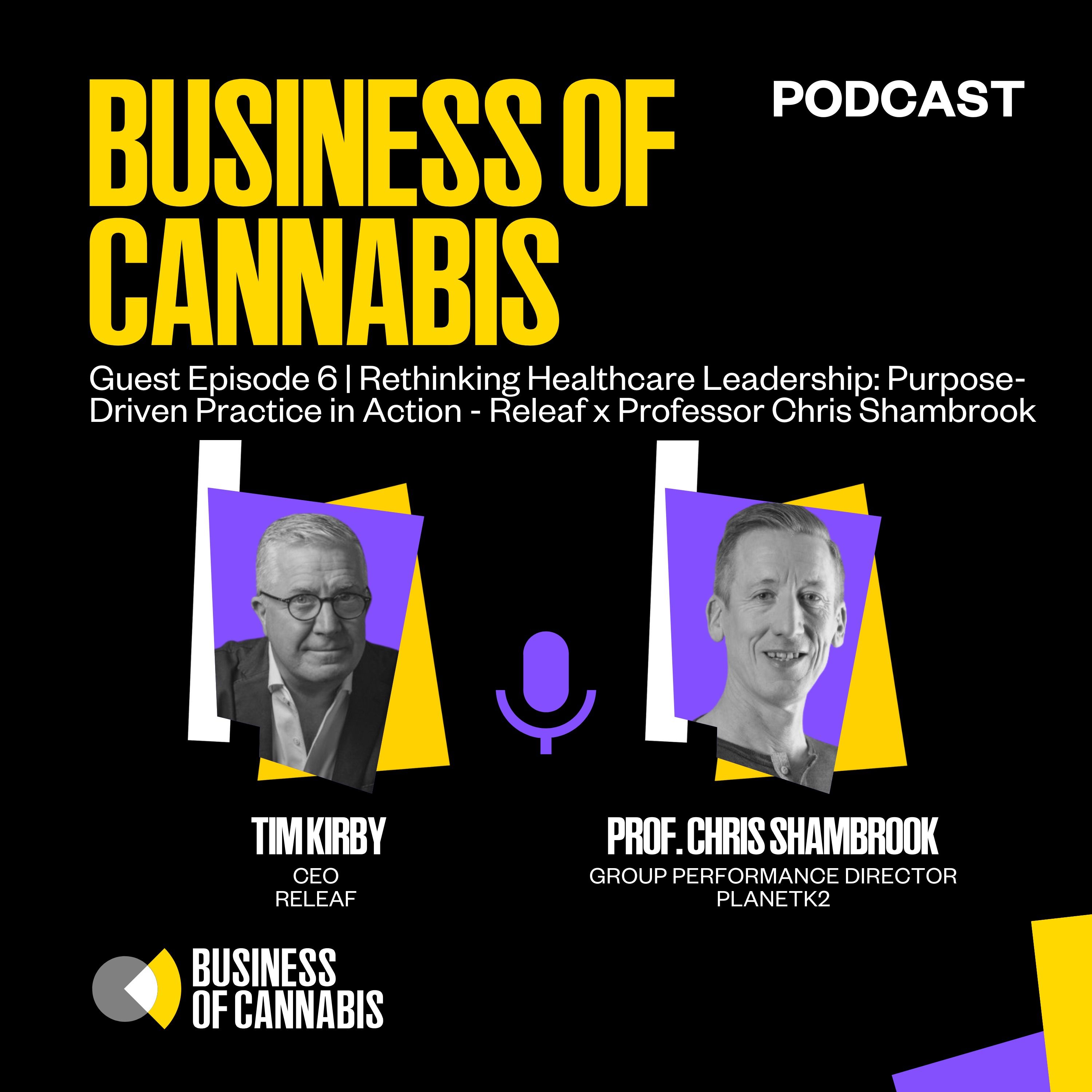 Guest Episode 6 | Rethinking Healthcare Leadership: Purpose-Driven Practice in Action - Releaf x Professor Chris Shambrook