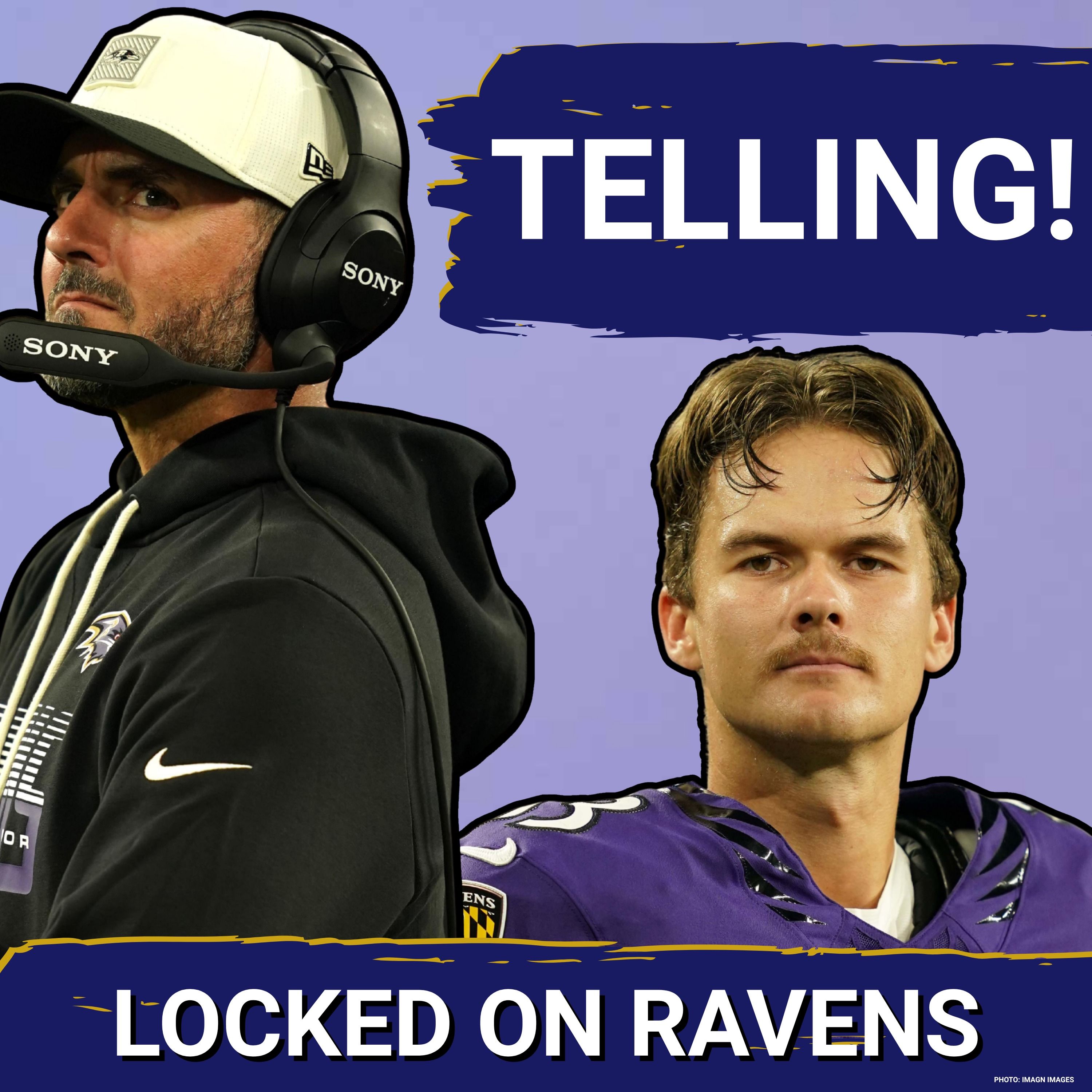 Jesse Minter TAKES STANCE on Tyler Loop, Lamar Jackson puts Ja'Kobi Lane, Baltimore Ravens ON NOTICE episode artwork