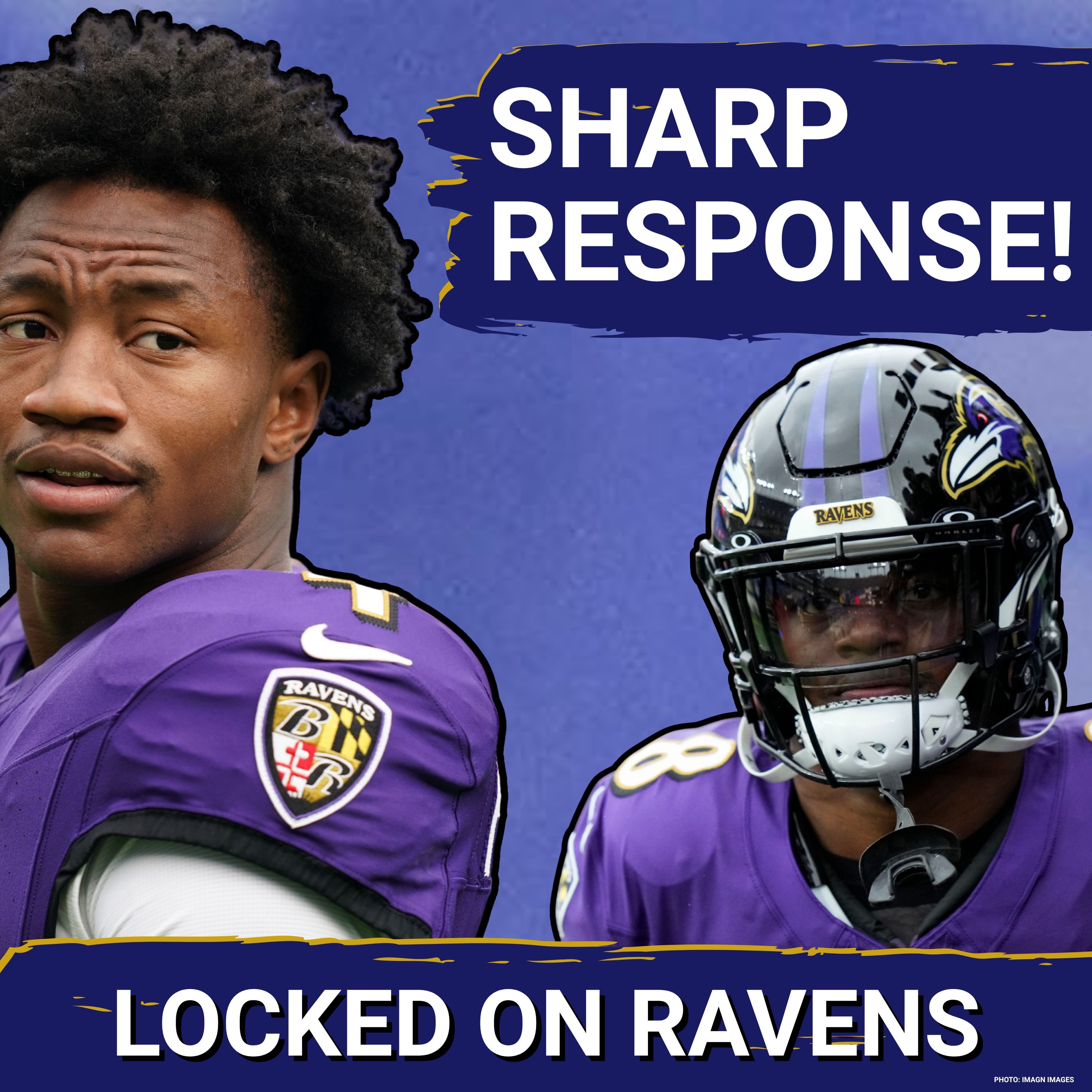 Zay Flowers SHARPLY RESPONDS to Baltimore Ravens WR doubt, Declan Doyle RAVES about Lamar Jackson episode artwork