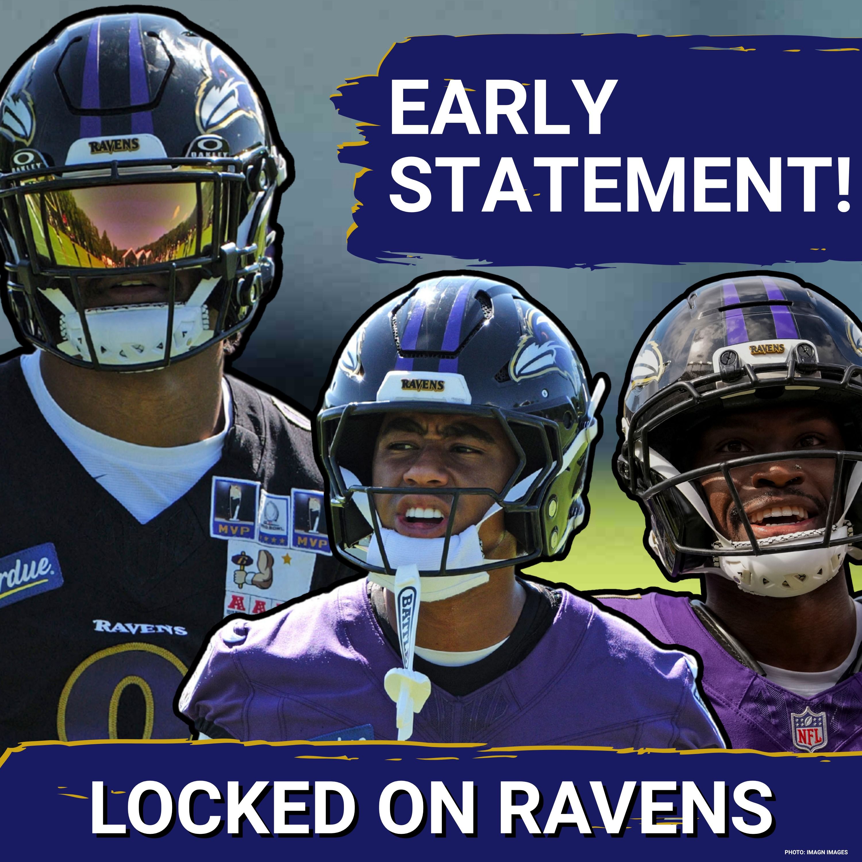 Baltimore Ravens rookies STEAL SHOW, Lamar Jackson, Tez Walker BALL OUT on Day 2 of training camp episode artwork