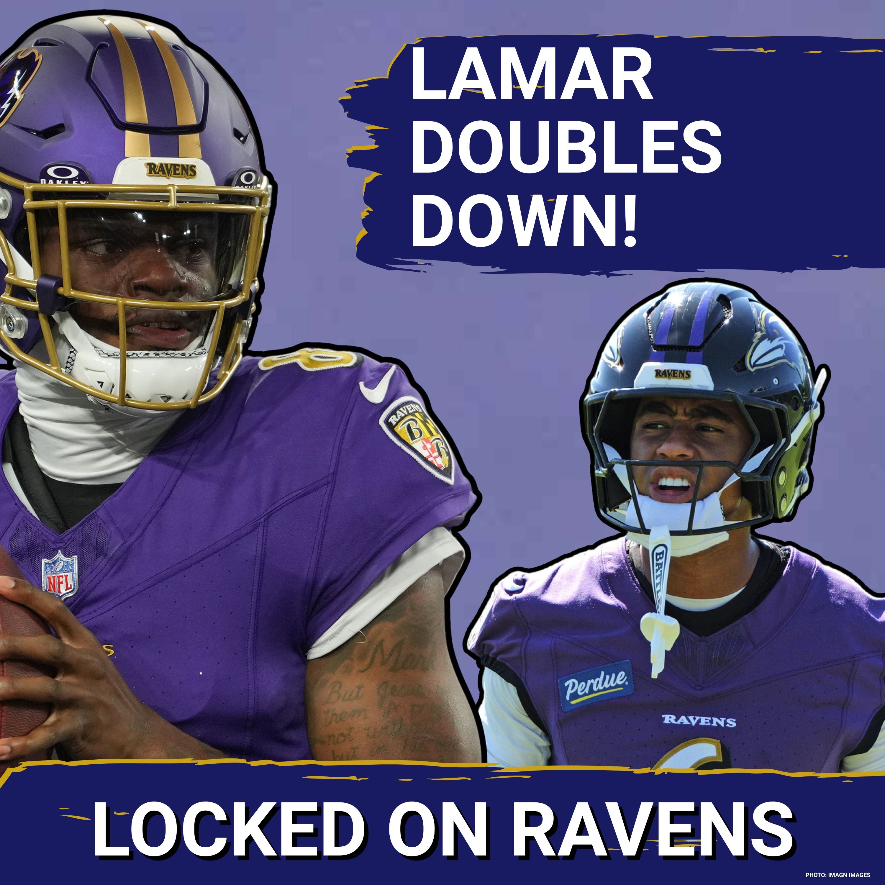 Lamar Jackson DOUBLES DOWN on BOLD Ja'Kobi Lane comparisons, Baltimore Ravens WIN joint practice