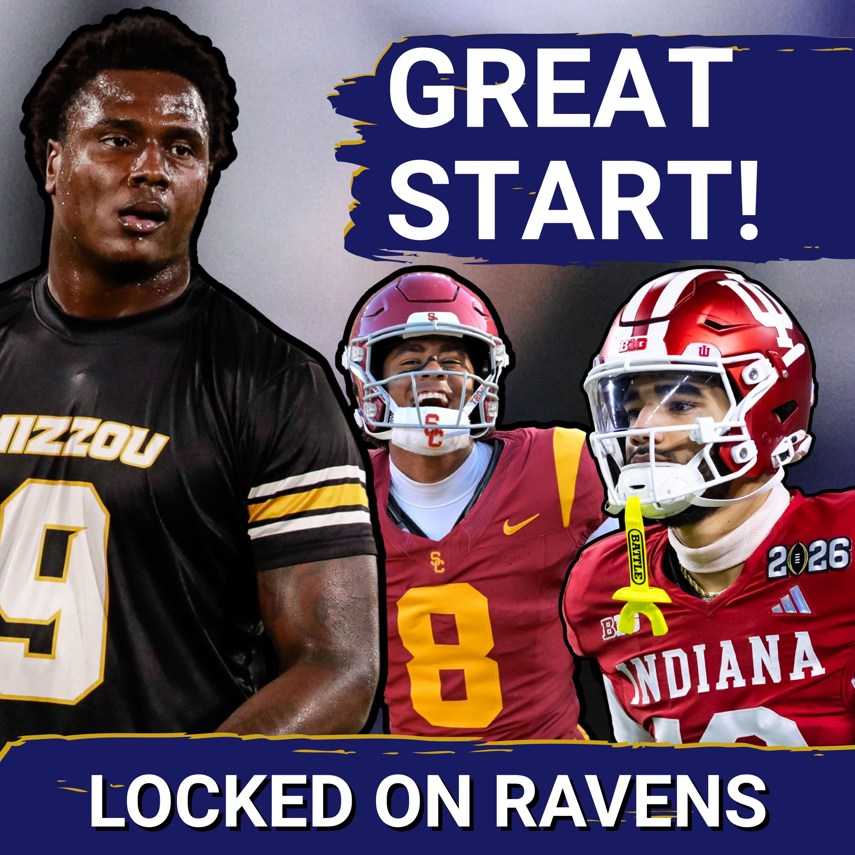 Play NUMEROUS Baltimore Ravens draft picks IMPRESS on Day 1 of rookie minicamp, Zion Young GETS INTENSE