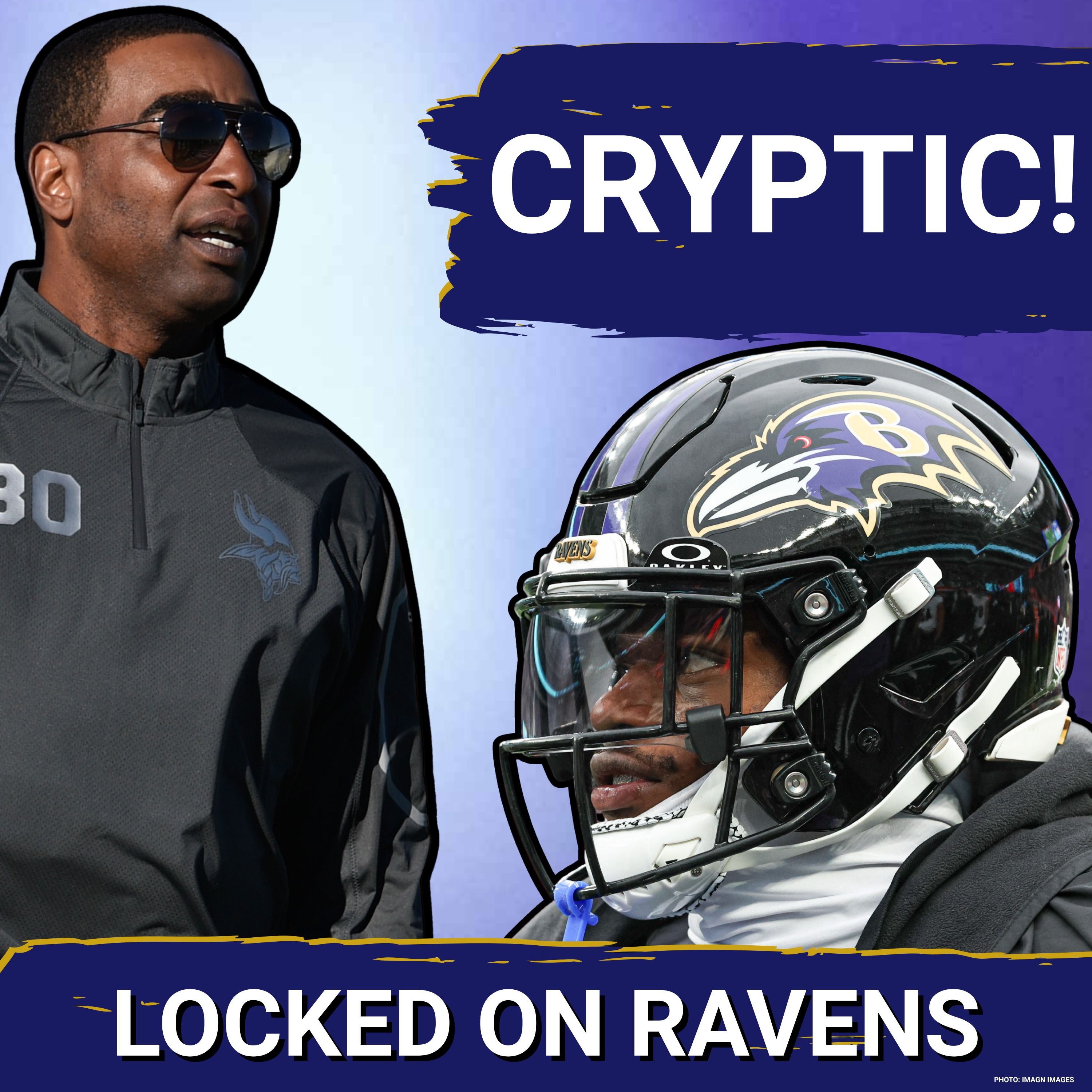 Cris Carter GETS CRYPTIC on Lamar Jackson, Baltimore Ravens, WILD Nnamdi Madubuike mindset revealed episode artwork