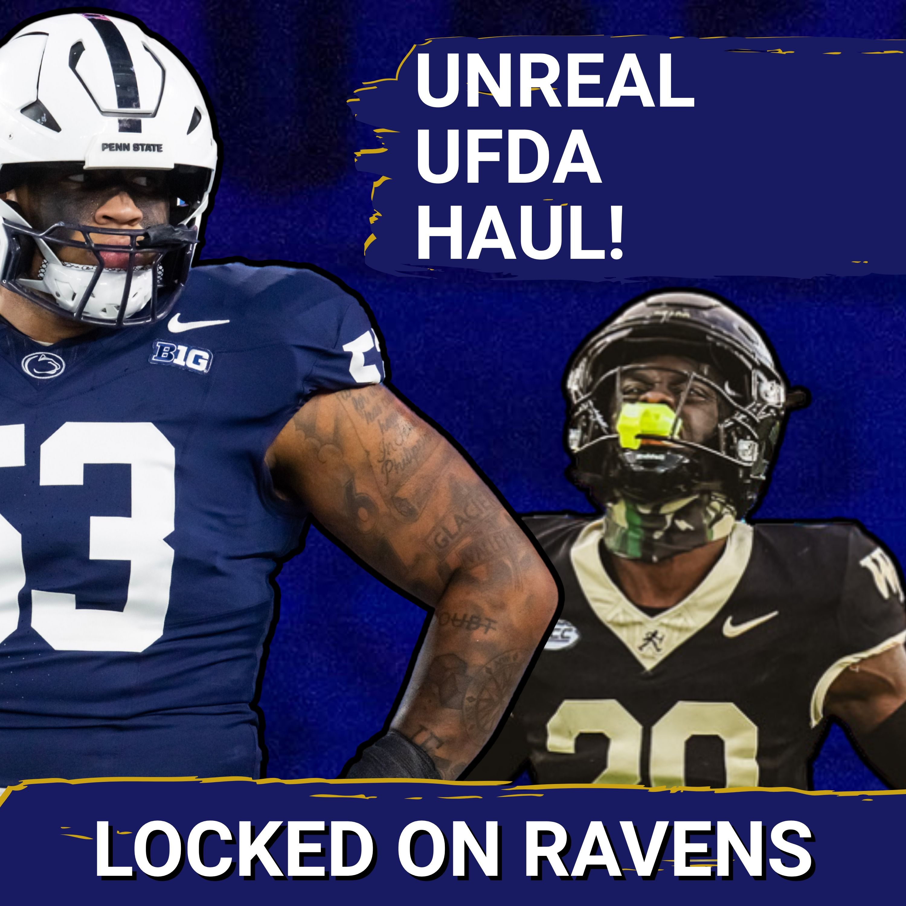 Baltimore Ravens FINALLY add LEGIT center prospect, put together AMAZING UDFA class after NFL draft episode artwork
