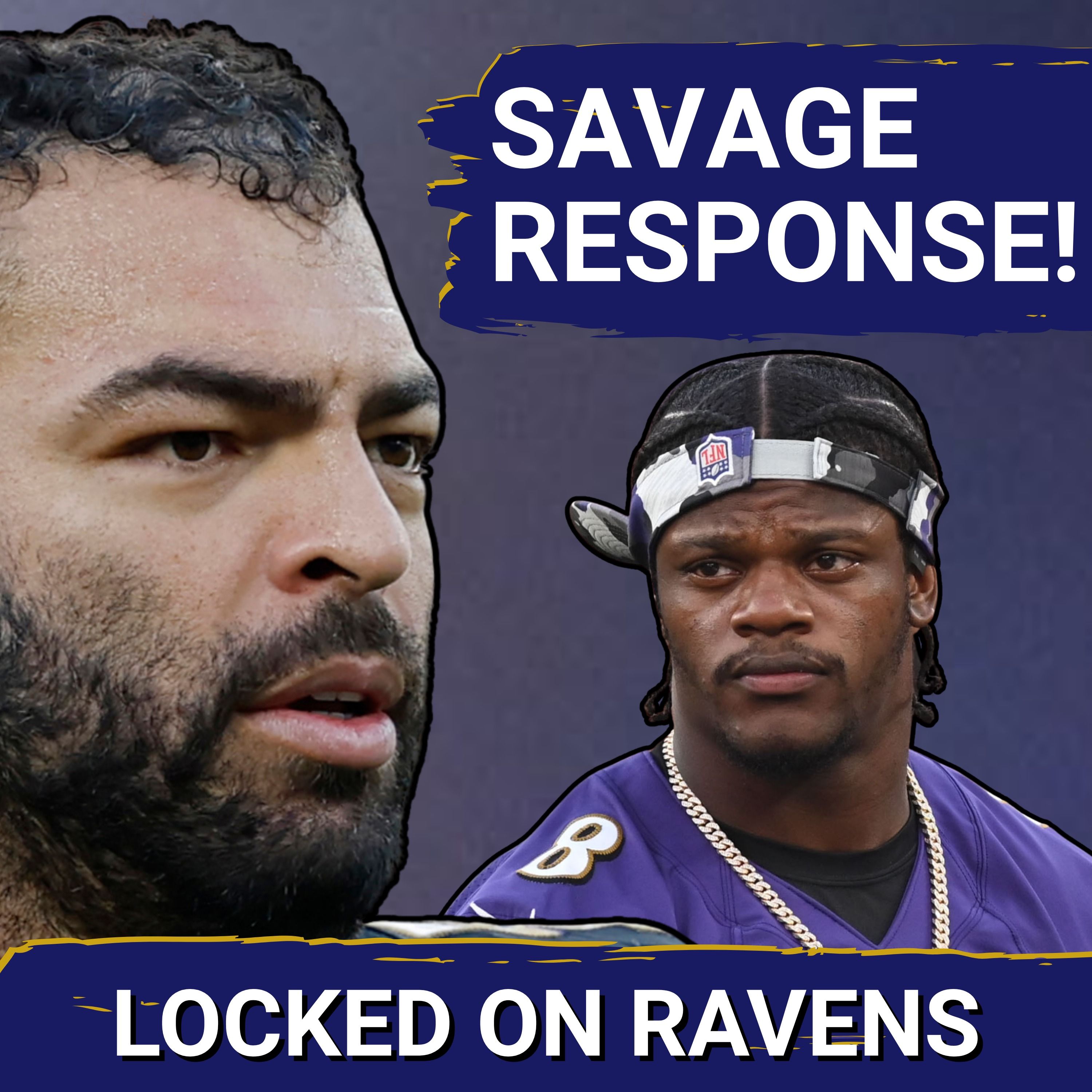 Kyle Van Noy SAVAGELY RESPONDS to Lamar Jackson hate, Baltimore Ravens MUST prioritize win-now draft