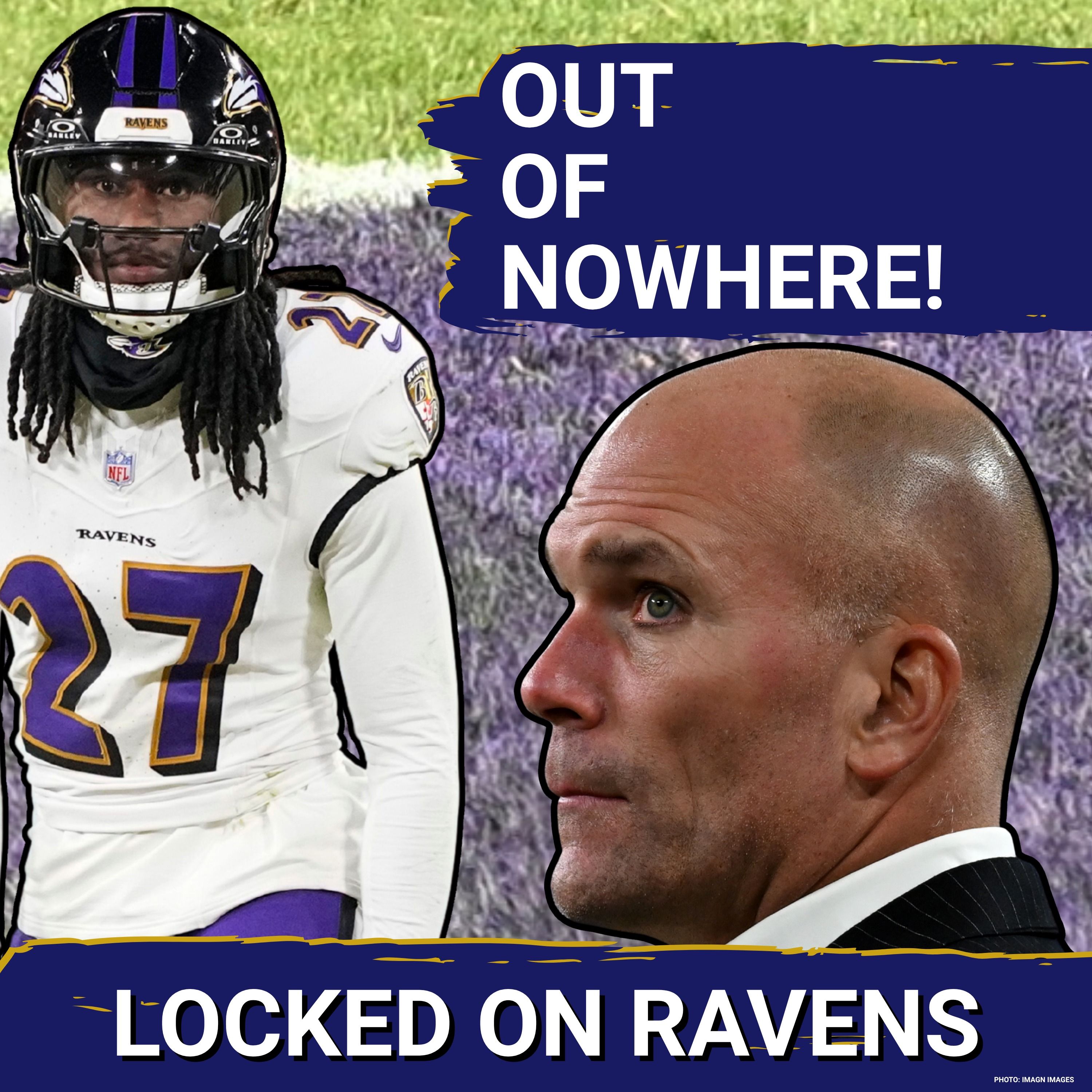 SURPRISE Baltimore Ravens trade conversations emerge, first unofficial depth chart ANSWERS QUESTIONS episode artwork