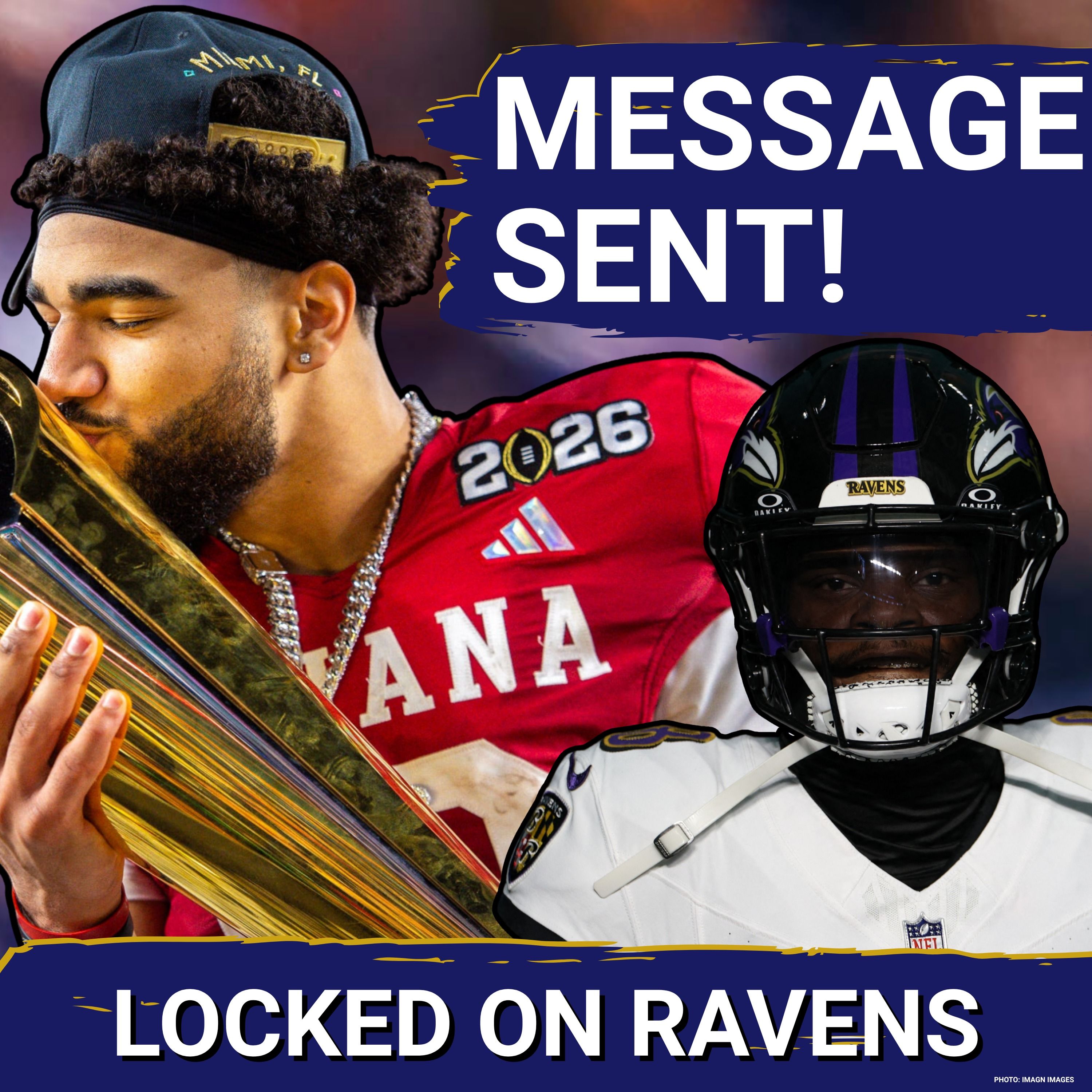 Play Elijah Sarratt sends CLEAR MESSAGE to Lamar Jackson, RAVES about Declan Doyle, Baltimore Ravens