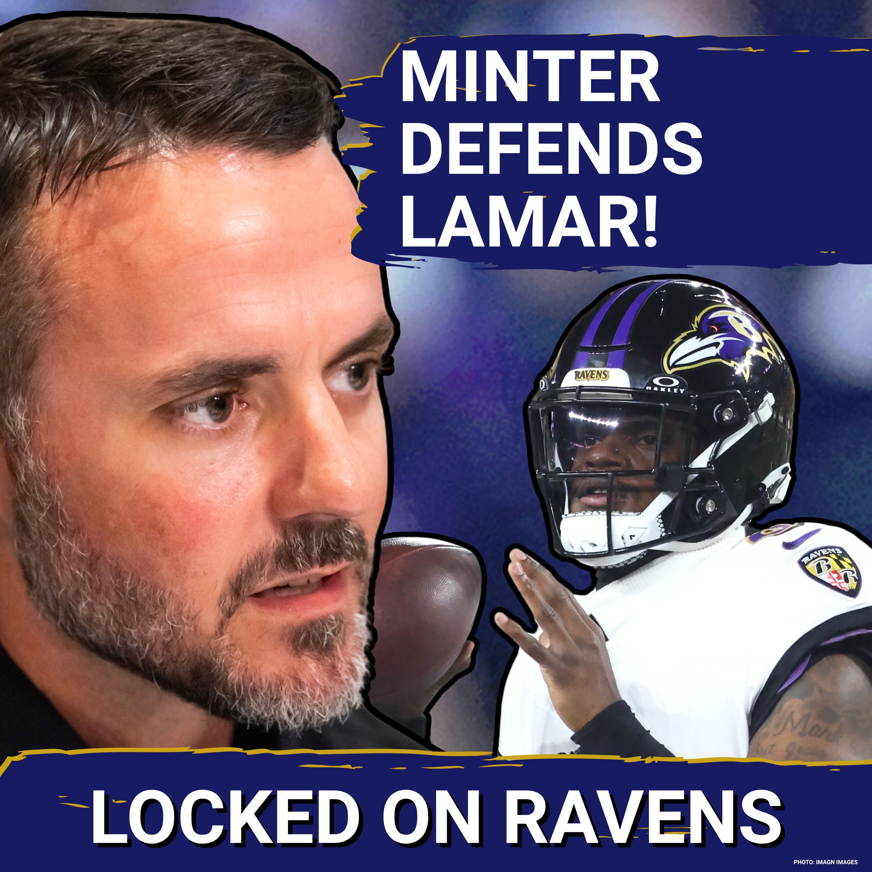 Jesse Minter SOUNDS OFF on Lamar Jackson disrespect, Sean McVay MAJORLY PRAISES Baltimore Ravens episode artwork