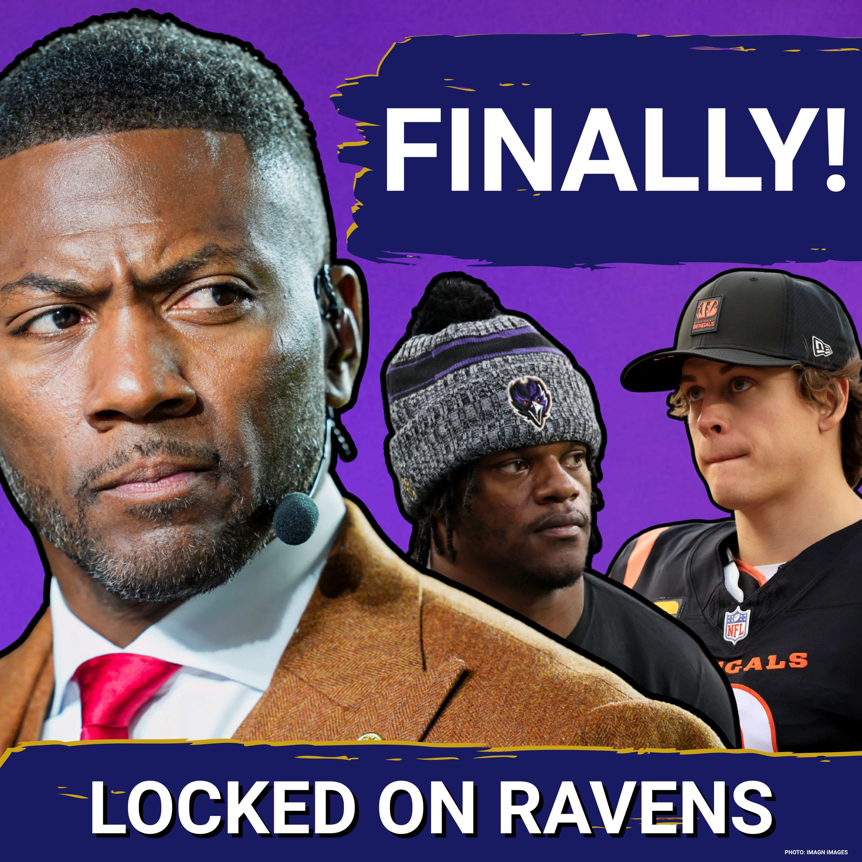 Ryan Clark CALLS OUT Lamar Jackson, Joe Burrow double standard, Baltimore Ravens ILB GETS RESPECTED episode artwork
