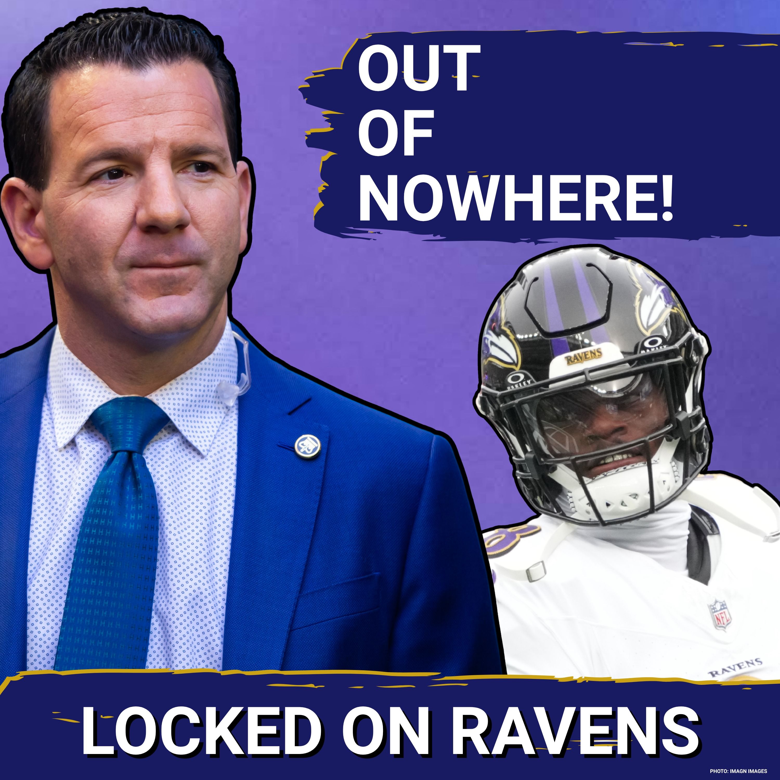 Ian Rapoport makes WILD Lamar Jackson claim OUT OF NOWHERE, Baltimore Ravens QUICKLY add new OL episode artwork
