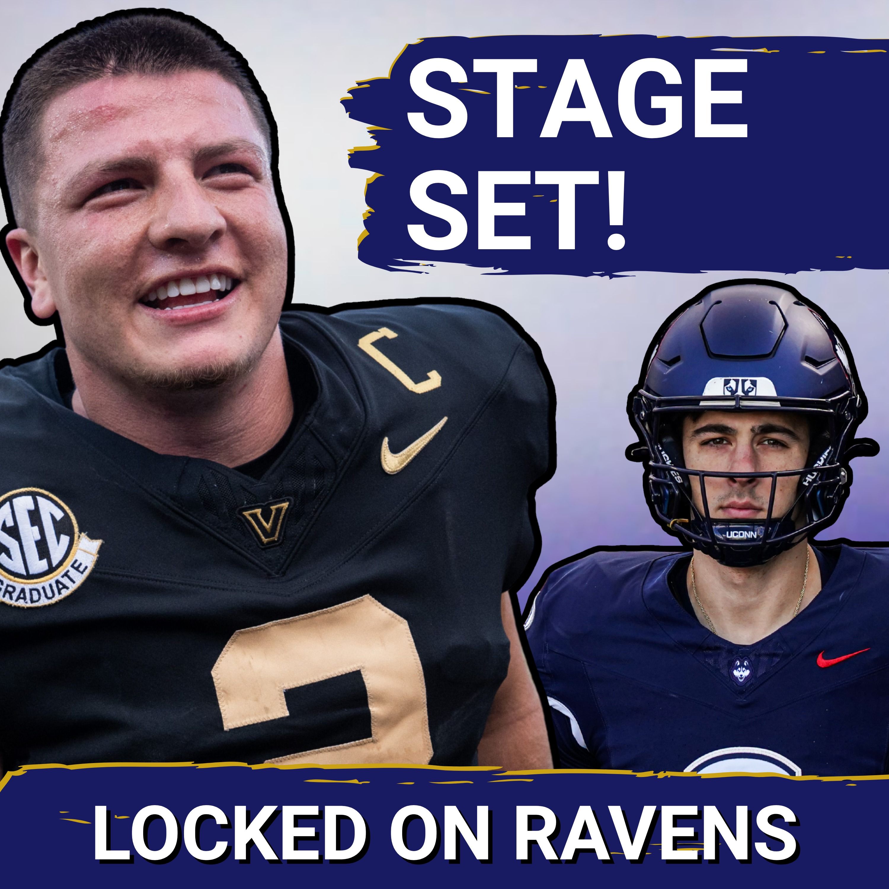 Baltimore Ravens LOCK IN compelling rookie battle, Eric DeCosta earns RAVE 2026 NFL draft reviews episode artwork