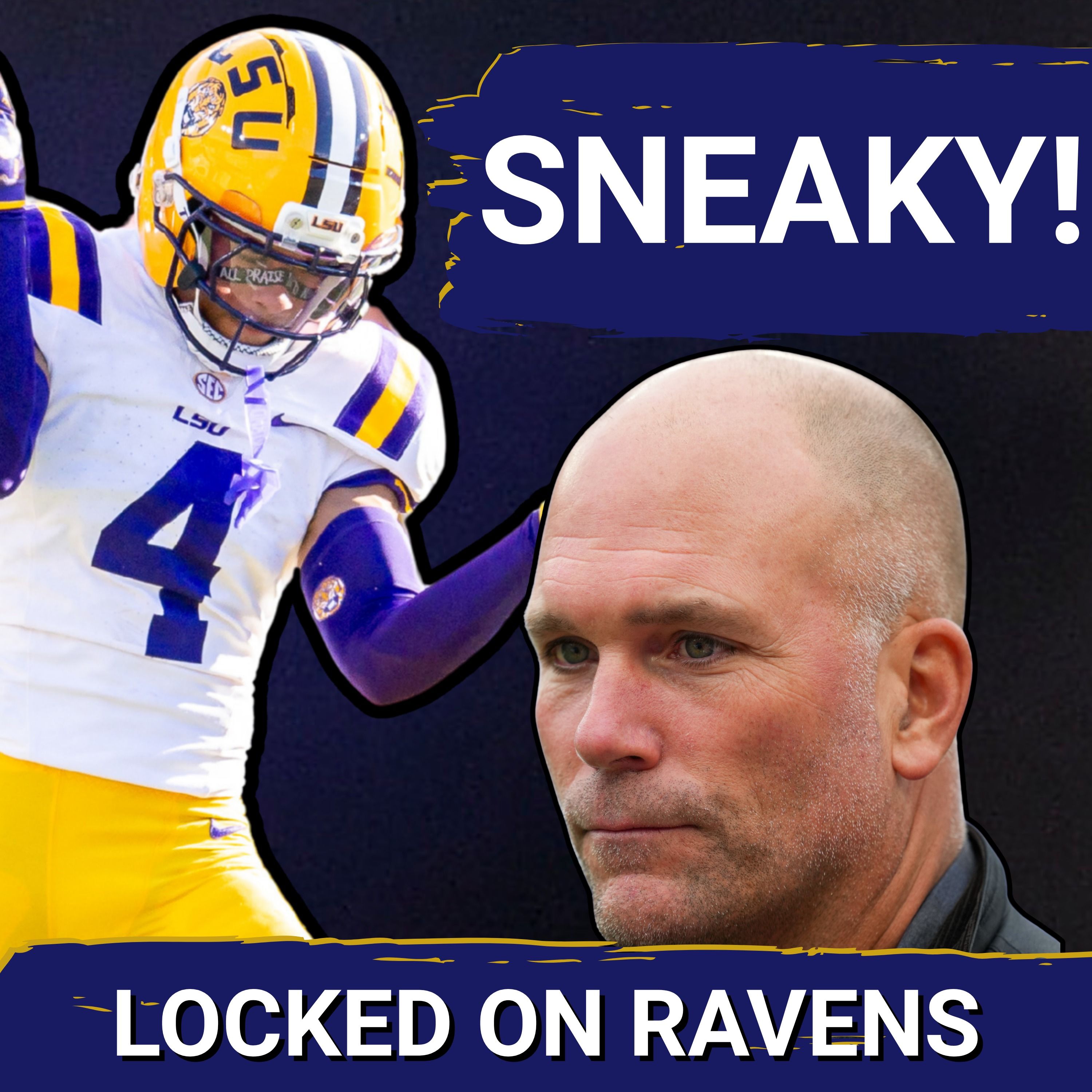 SNEAKY Baltimore Ravens draft visit reported, ODDLY TIMED old Lamar Jackson contract news resurfaces