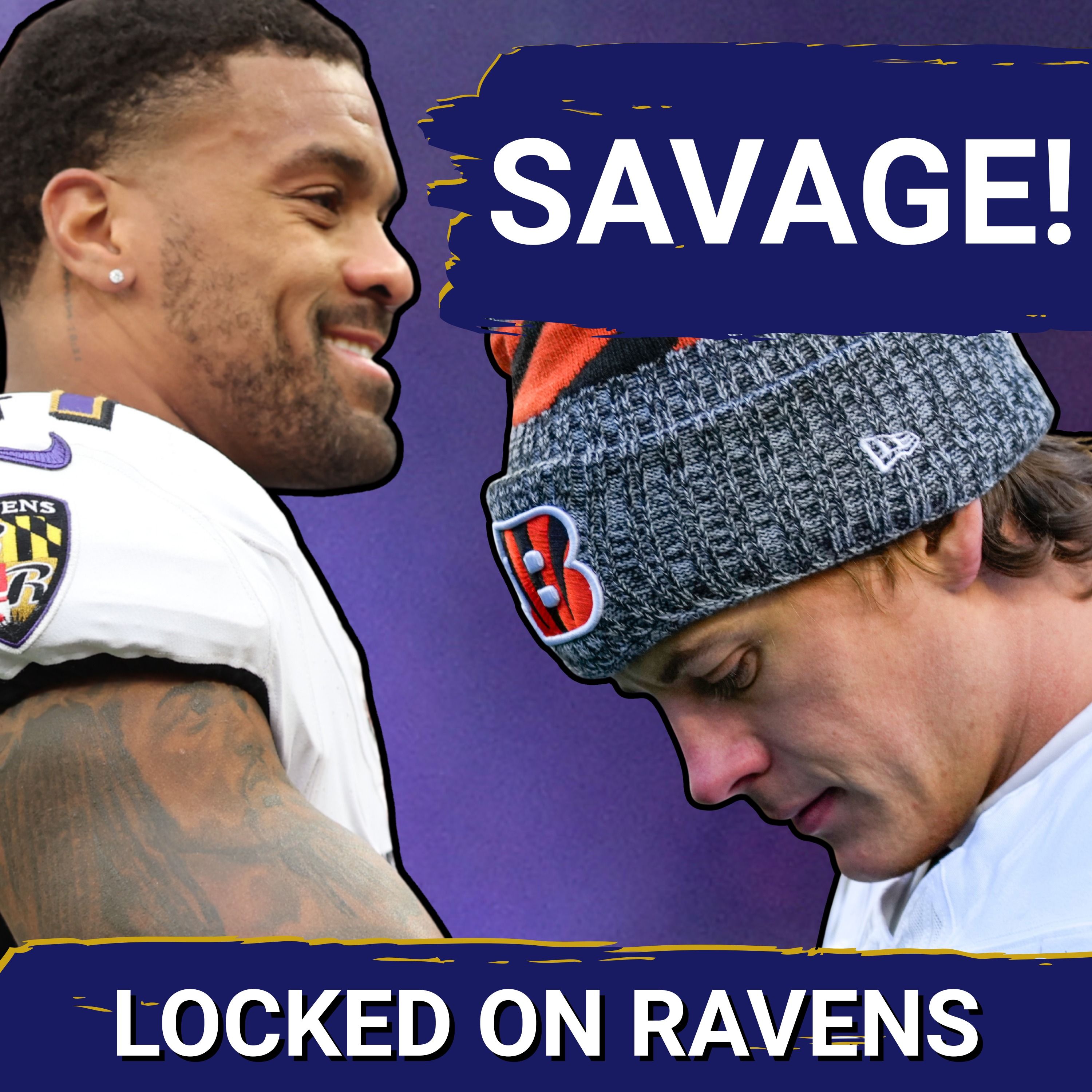 Dre'Mont Jones DOESN'T HOLD BACK on Bengals, Joe Burrow, former Baltimore Ravens ROAST Cincinnati