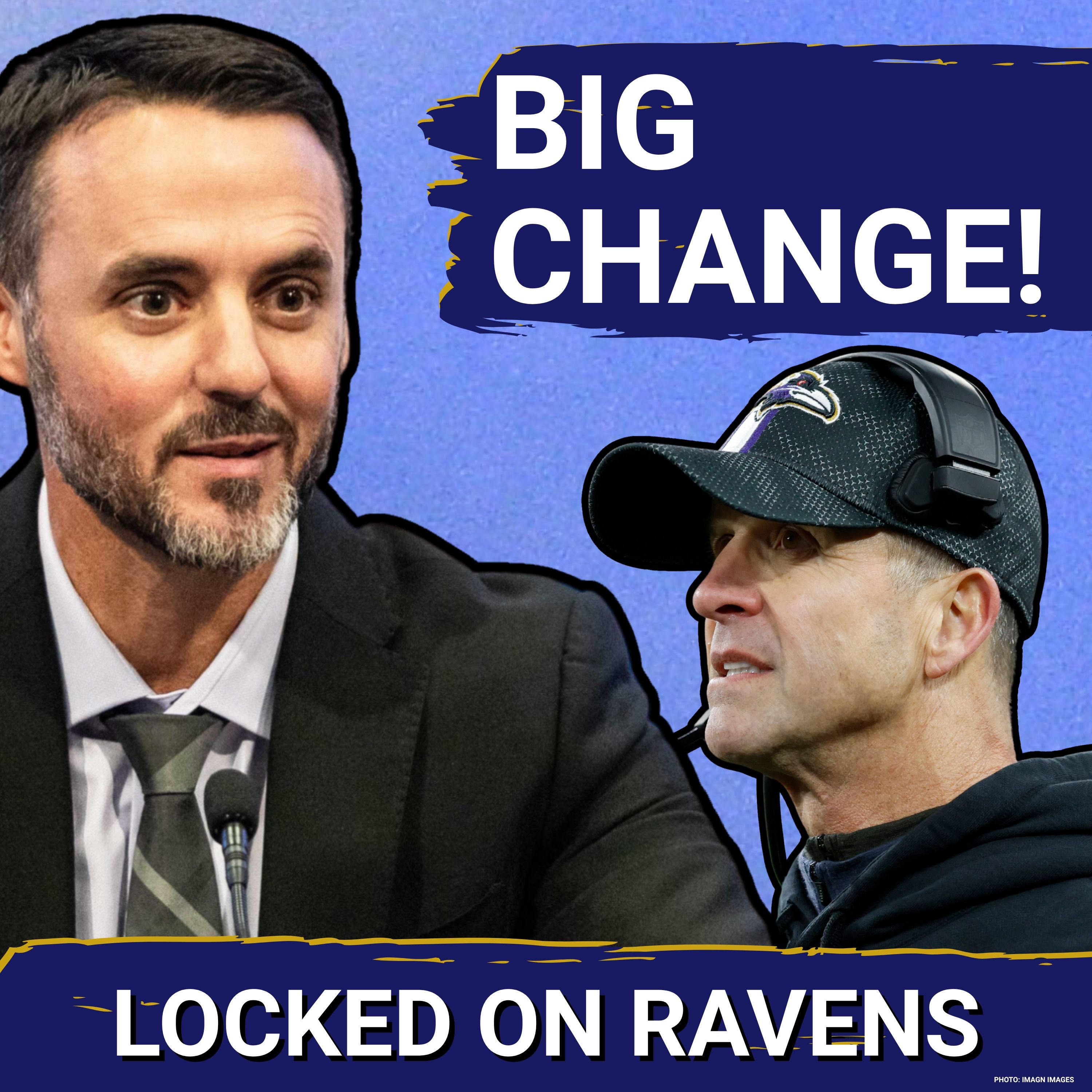 Baltimore Ravens MAJORLY CHANGE old John Harbaugh training camp routine, Eric DeCosta ALL IN episode artwork